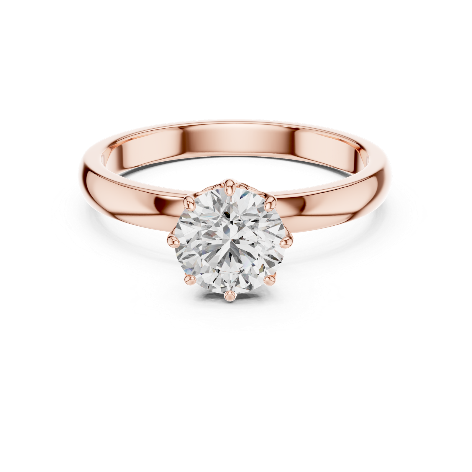 Classic Round Solitaire Ring