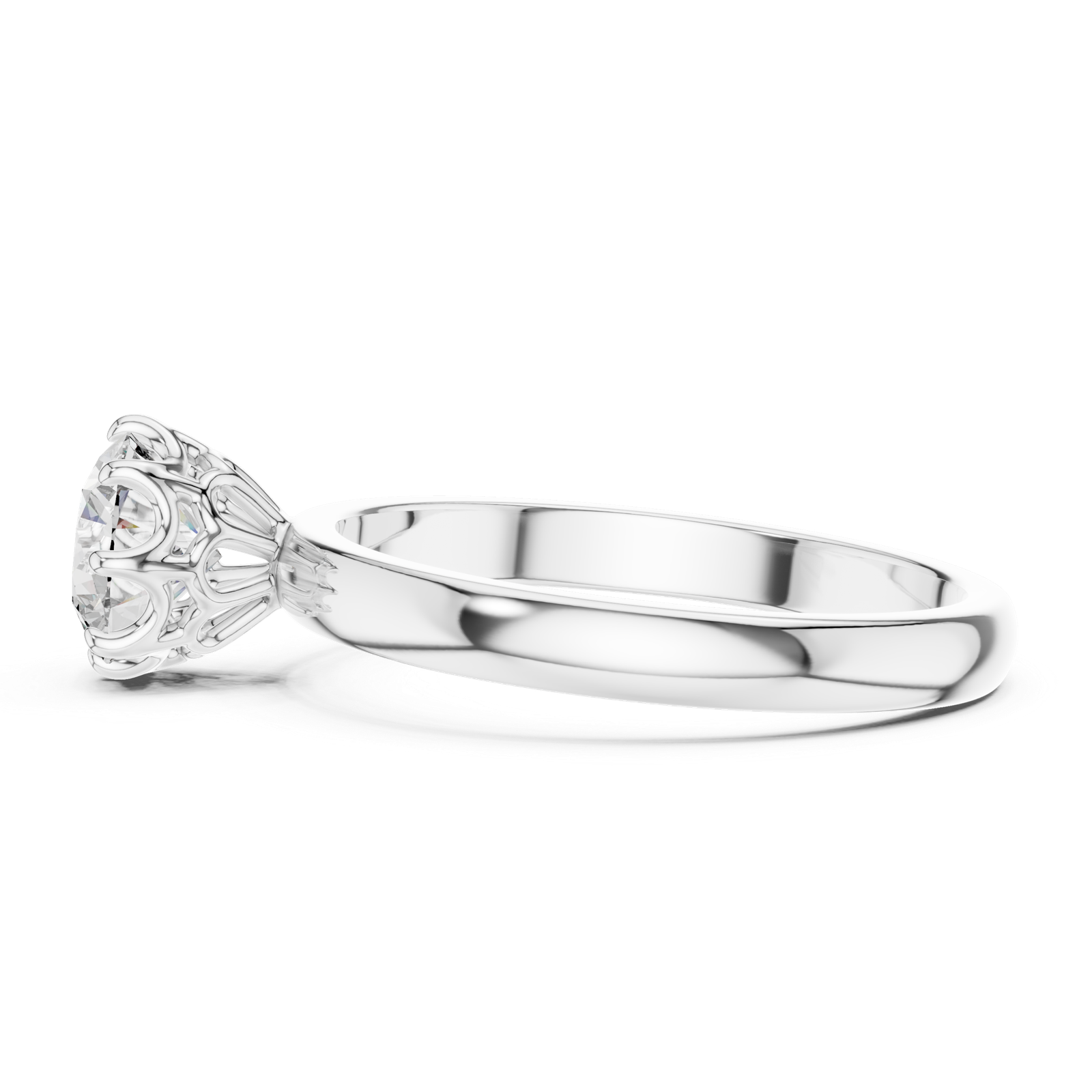 Classic Round Solitaire Ring