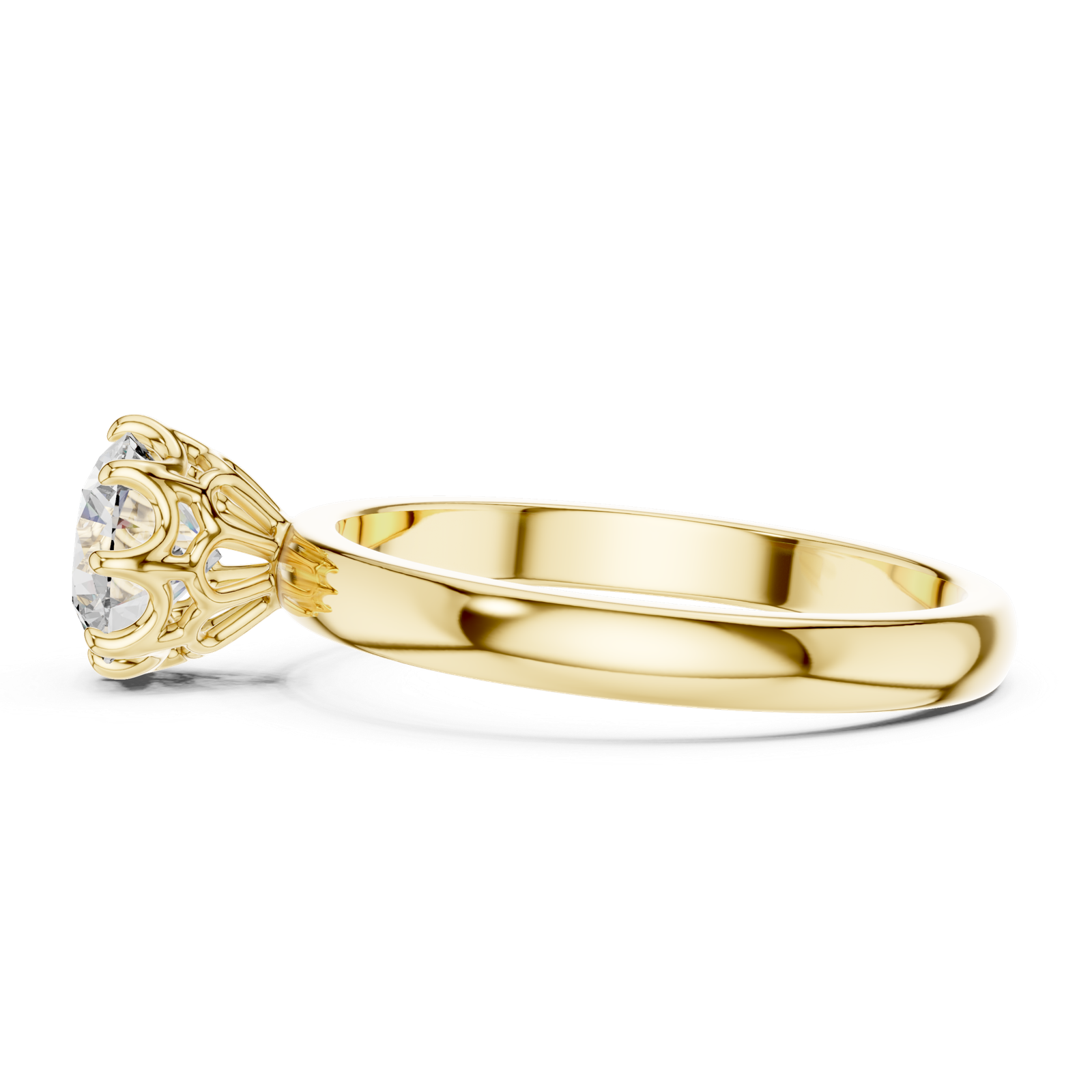 Classic Round Solitaire Ring