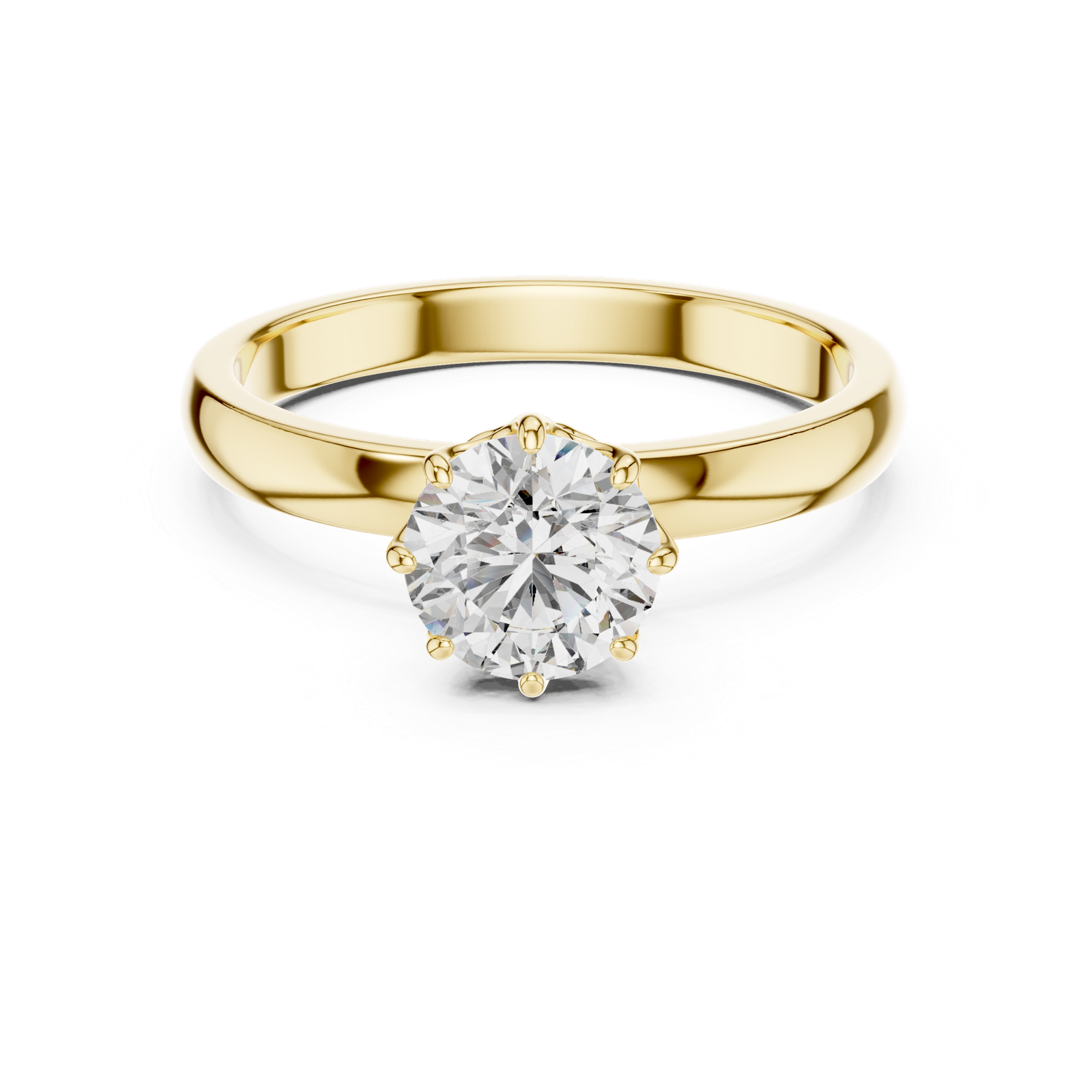 Classic Round Solitaire Ring