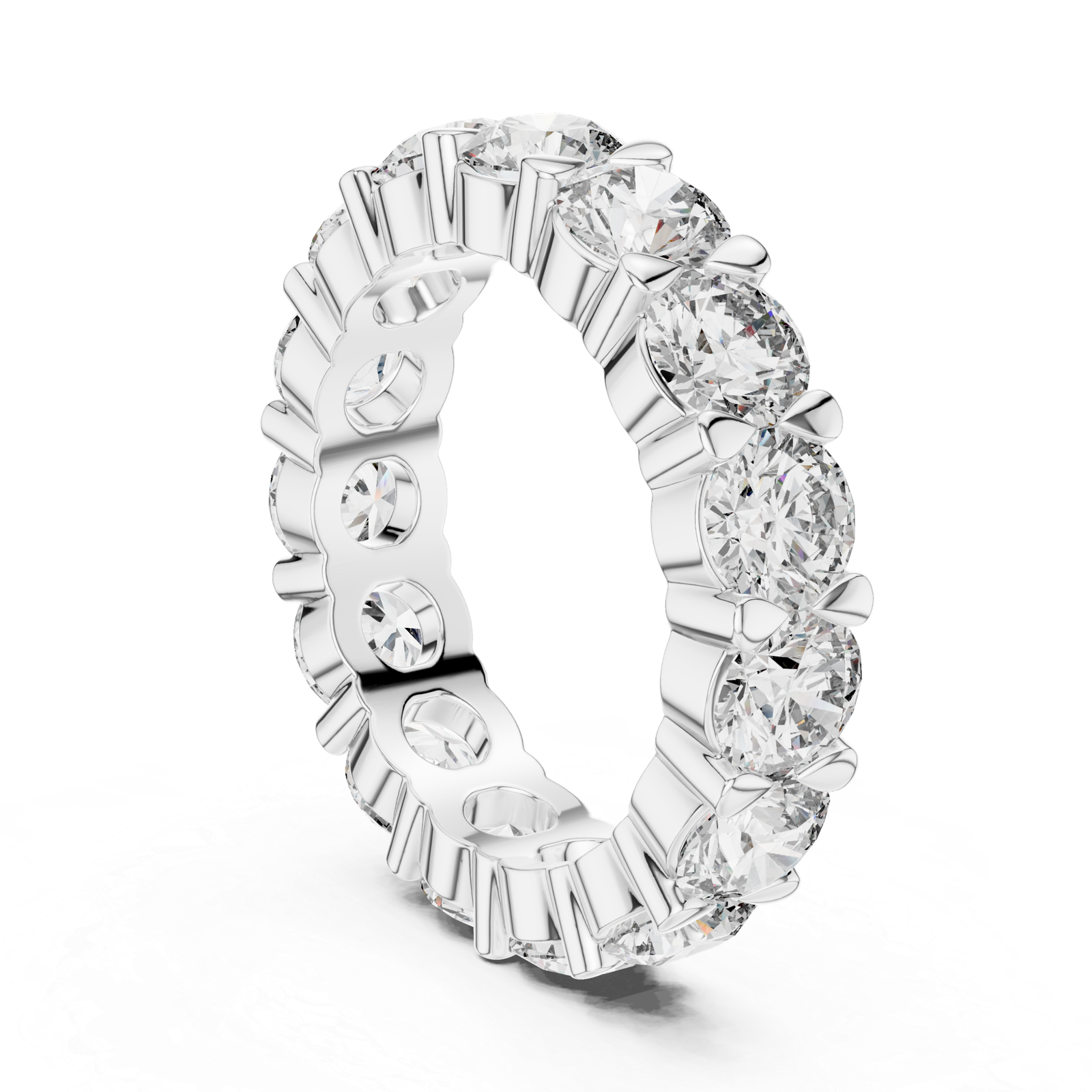 Bold Round Eternity Band