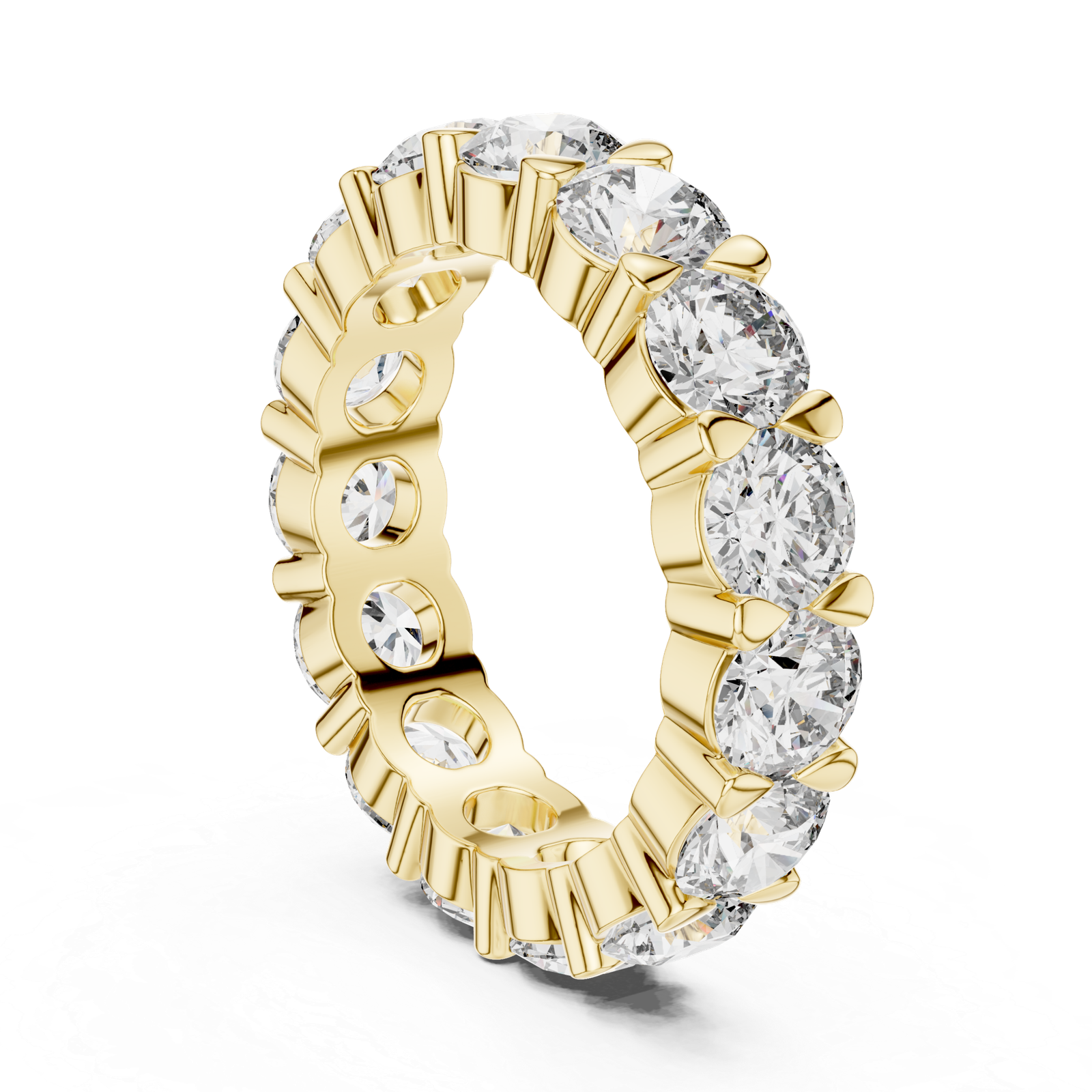 Bold Round Eternity Band