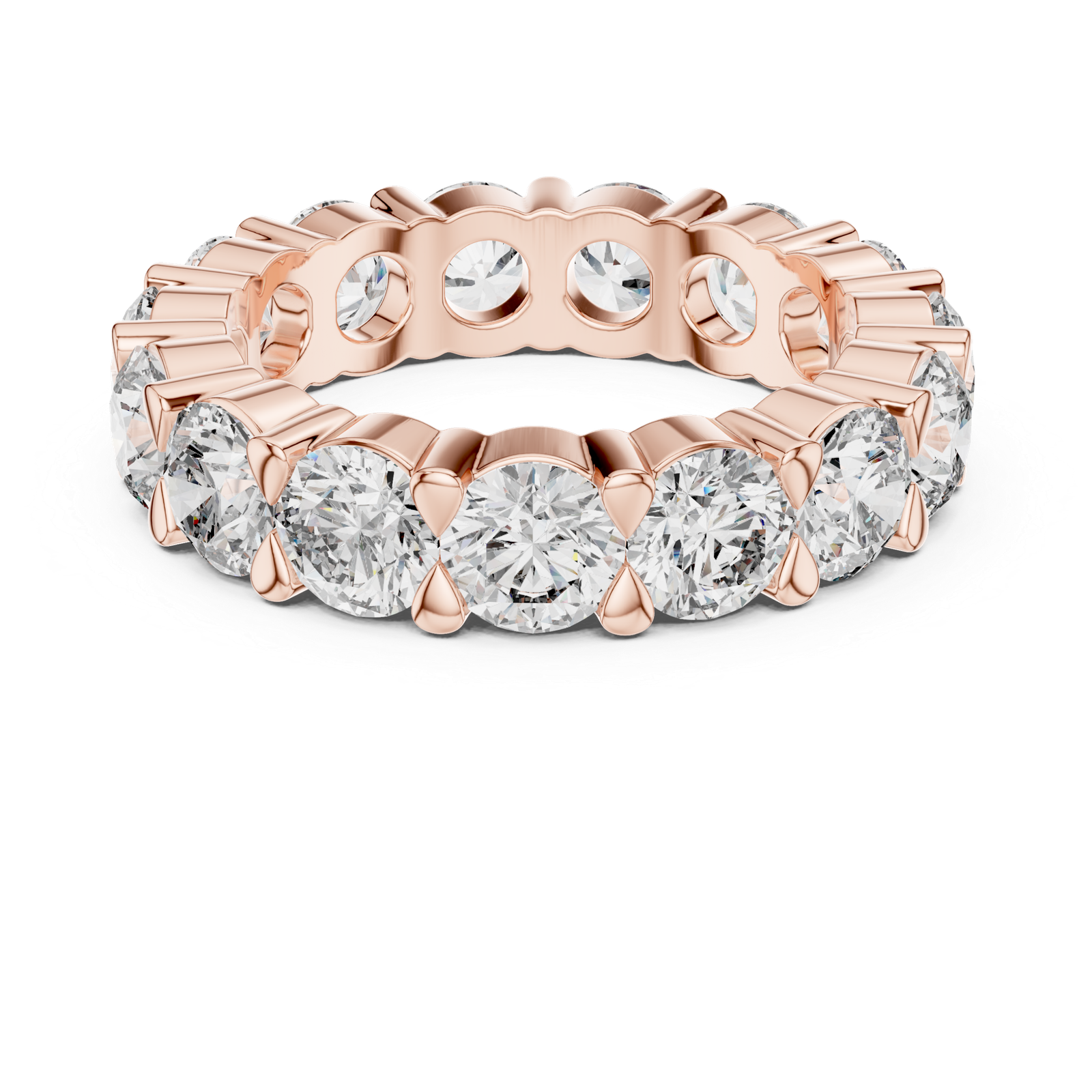 Bold Round Eternity Band