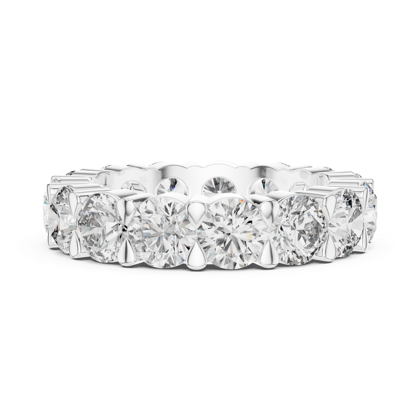 Bold Round Eternity Band