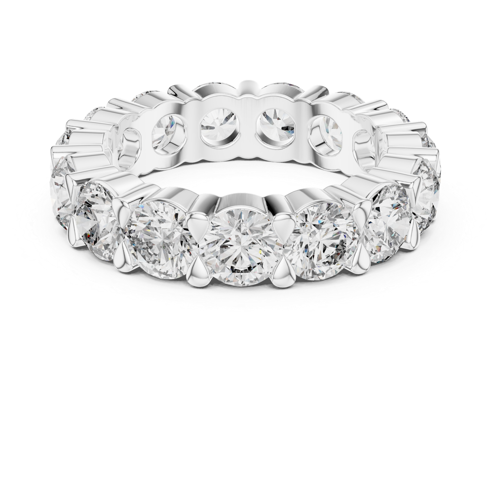 Bold Round Eternity Band