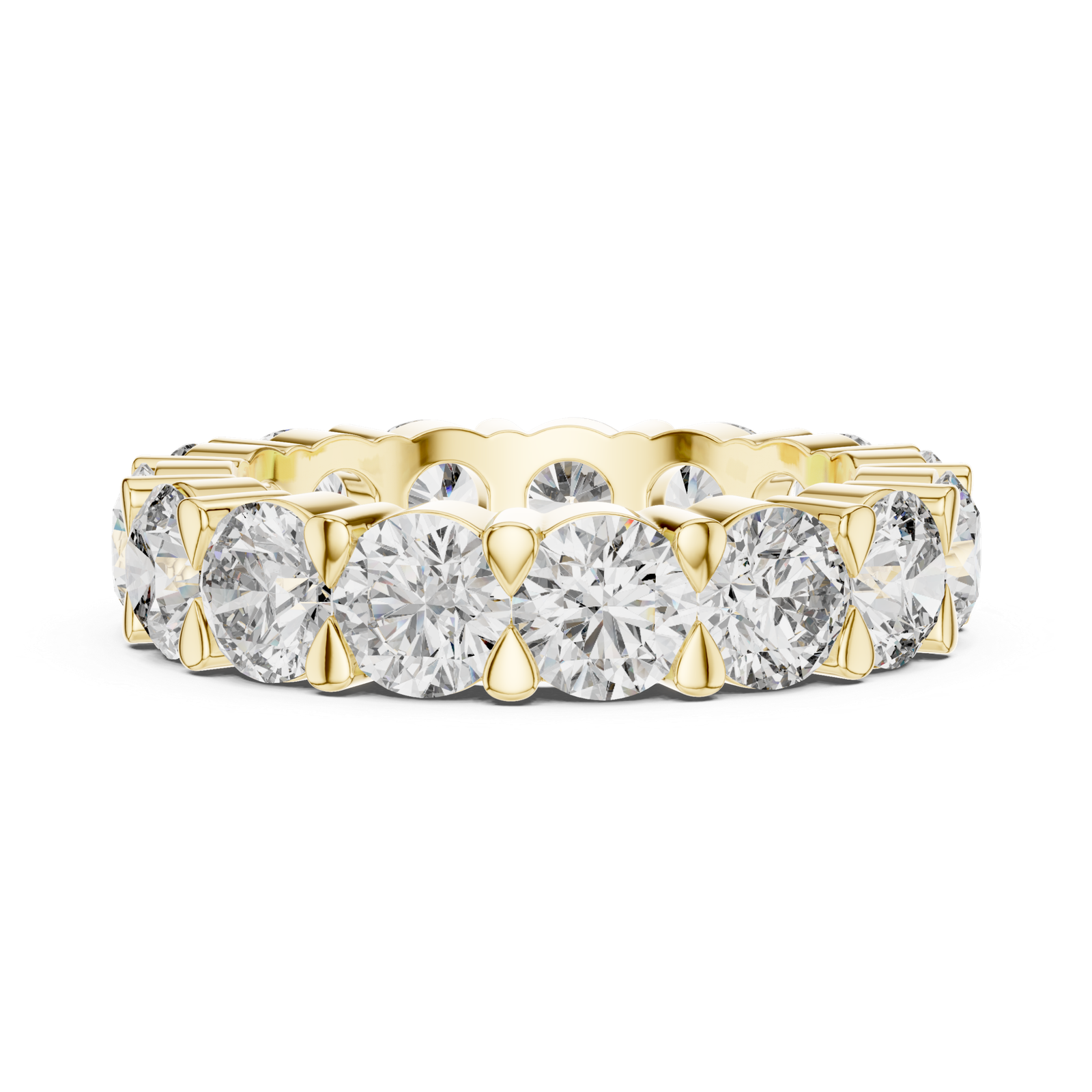 Bold Round Eternity Band
