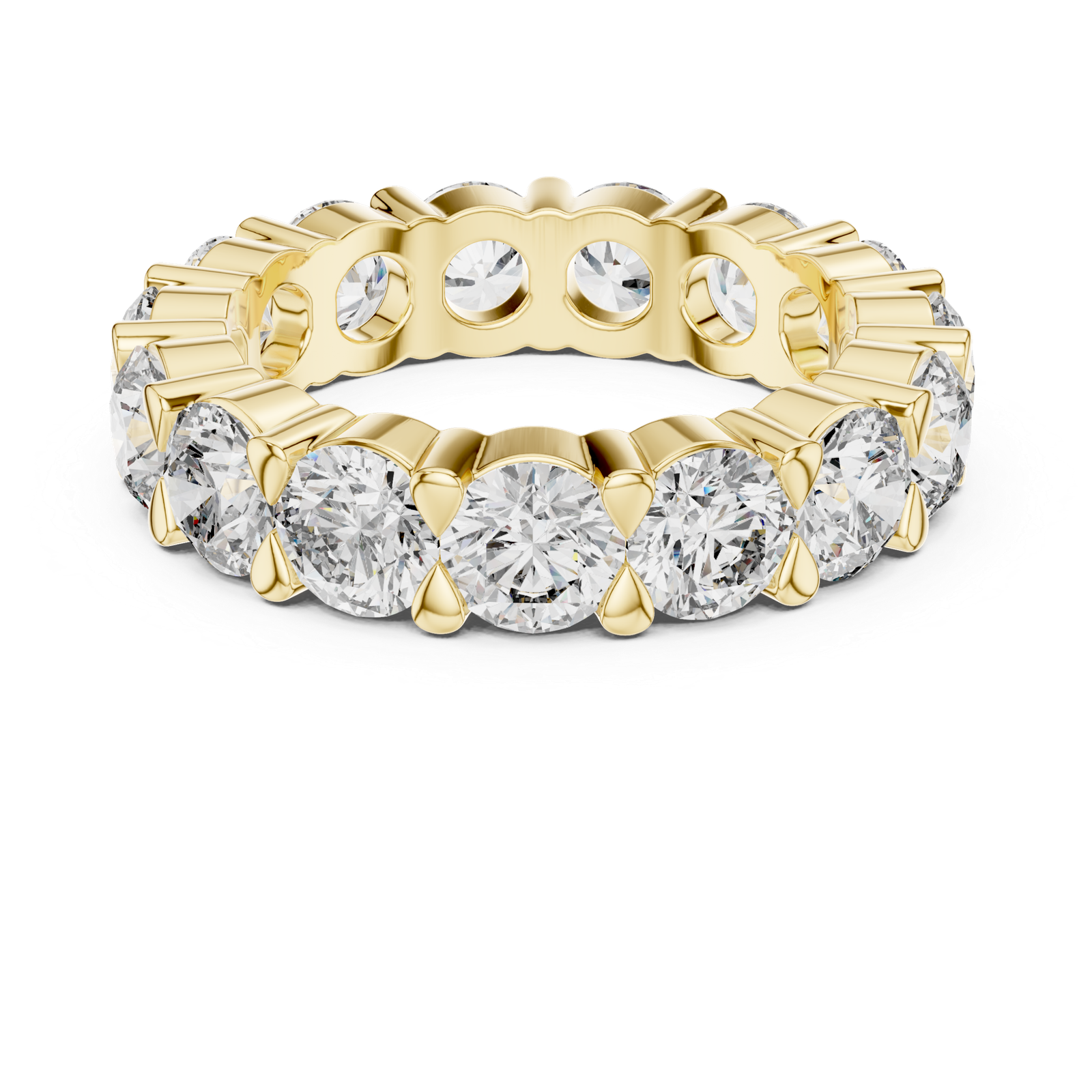 Bold Round Eternity Band