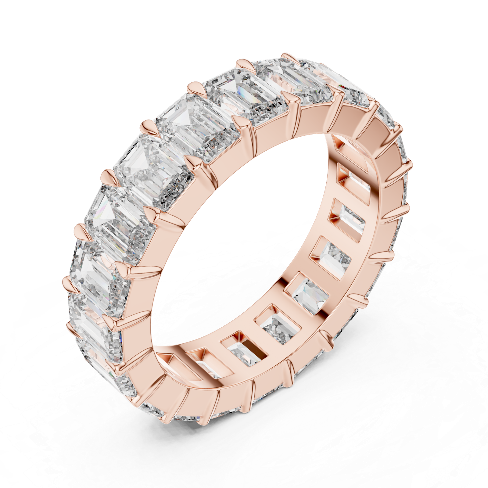 Emerald Eternity Band