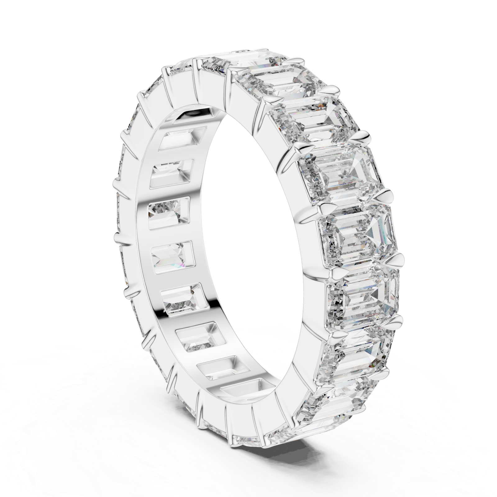 Emerald Eternity Band