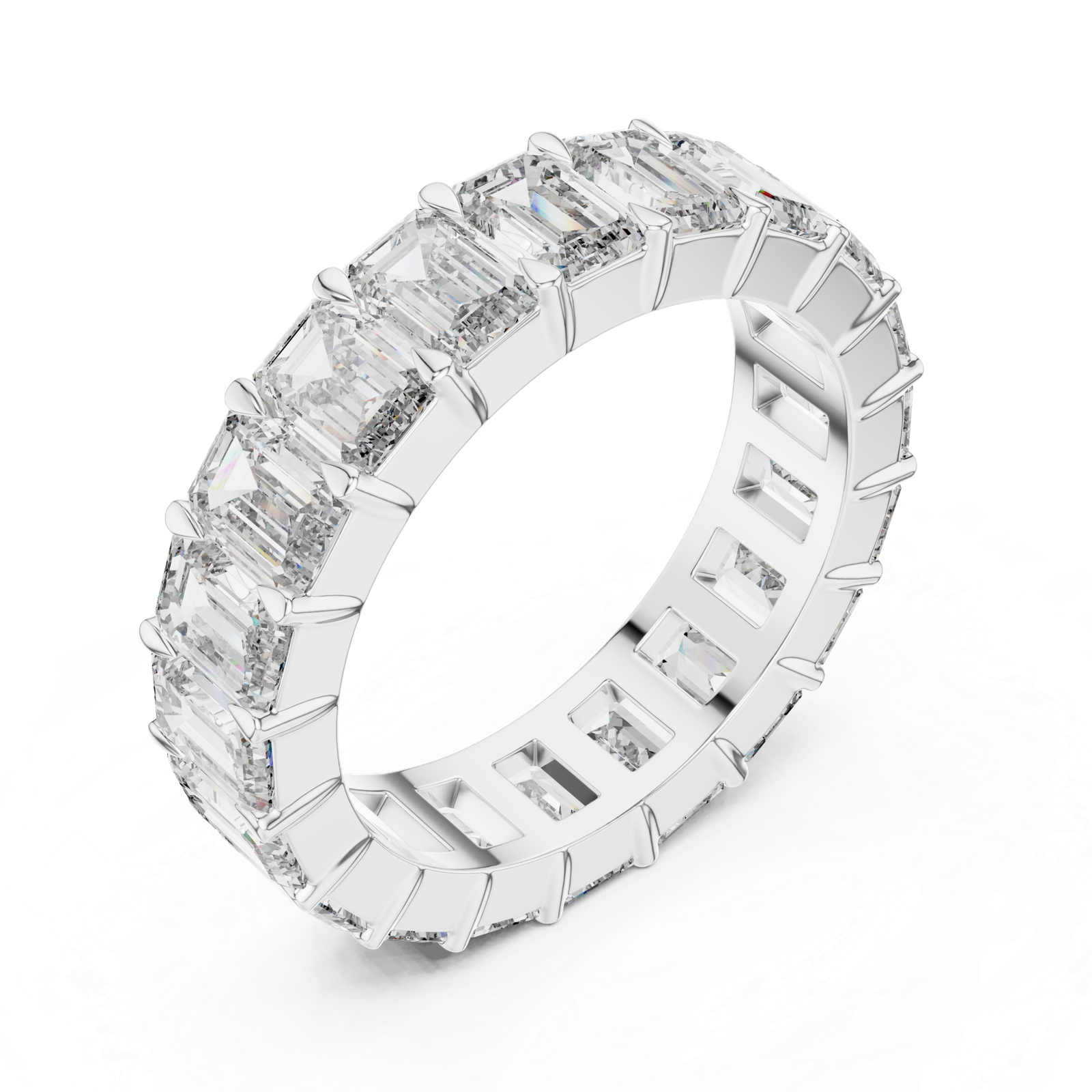 Emerald Eternity Band