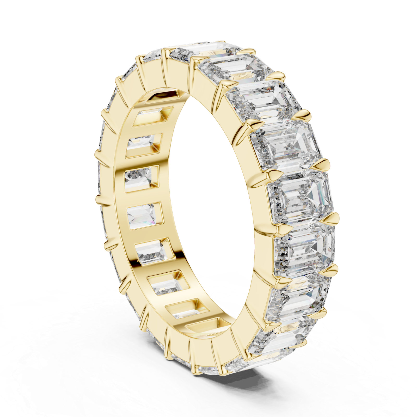 Emerald Eternity Band