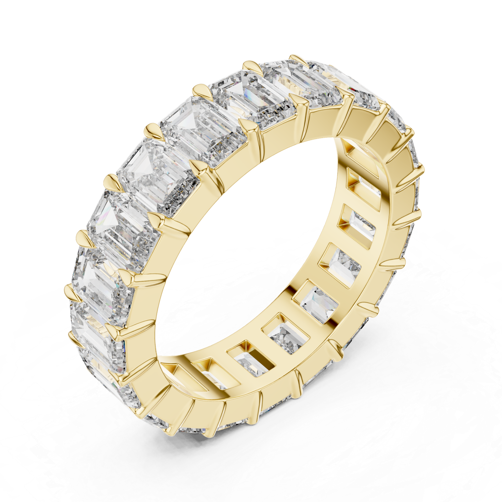 Emerald Eternity Band