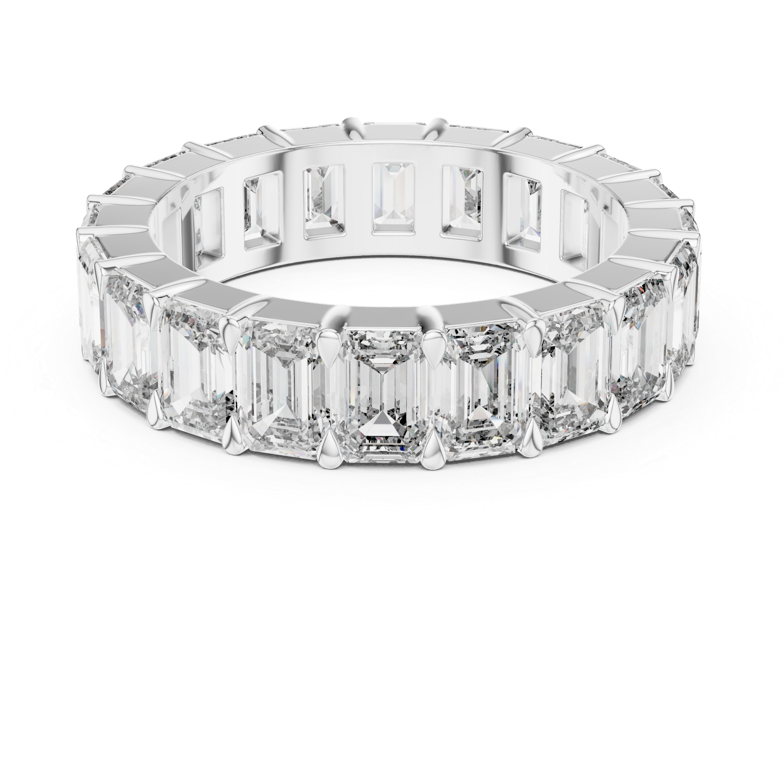 Emerald Eternity Band