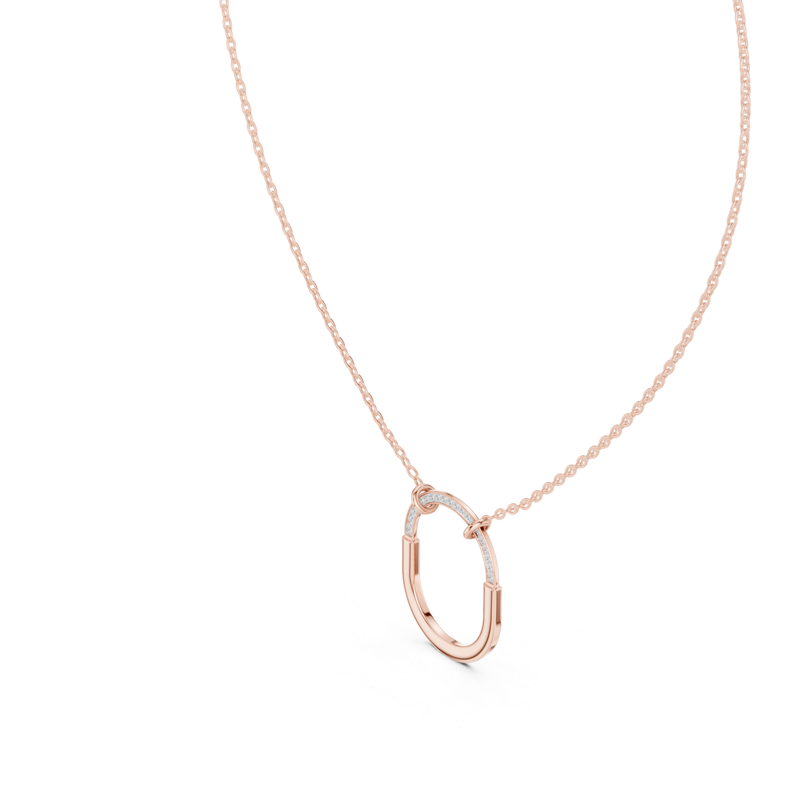 Élan Open Oval Minimal Pendant
