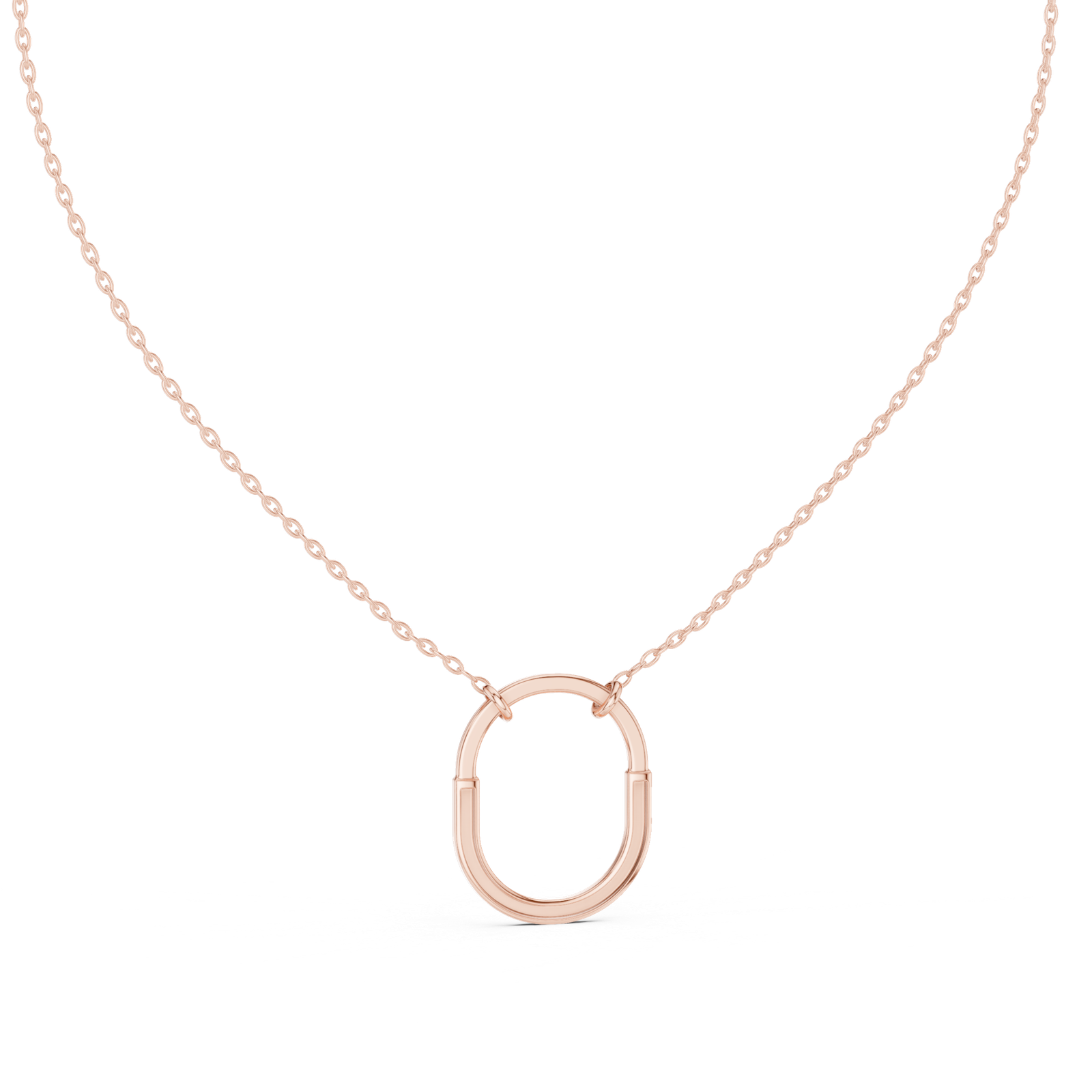 Élan Open Oval Minimal Pendant