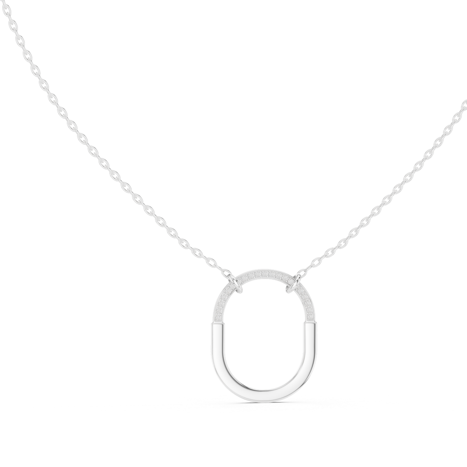 Élan Open Oval Minimal Pendant