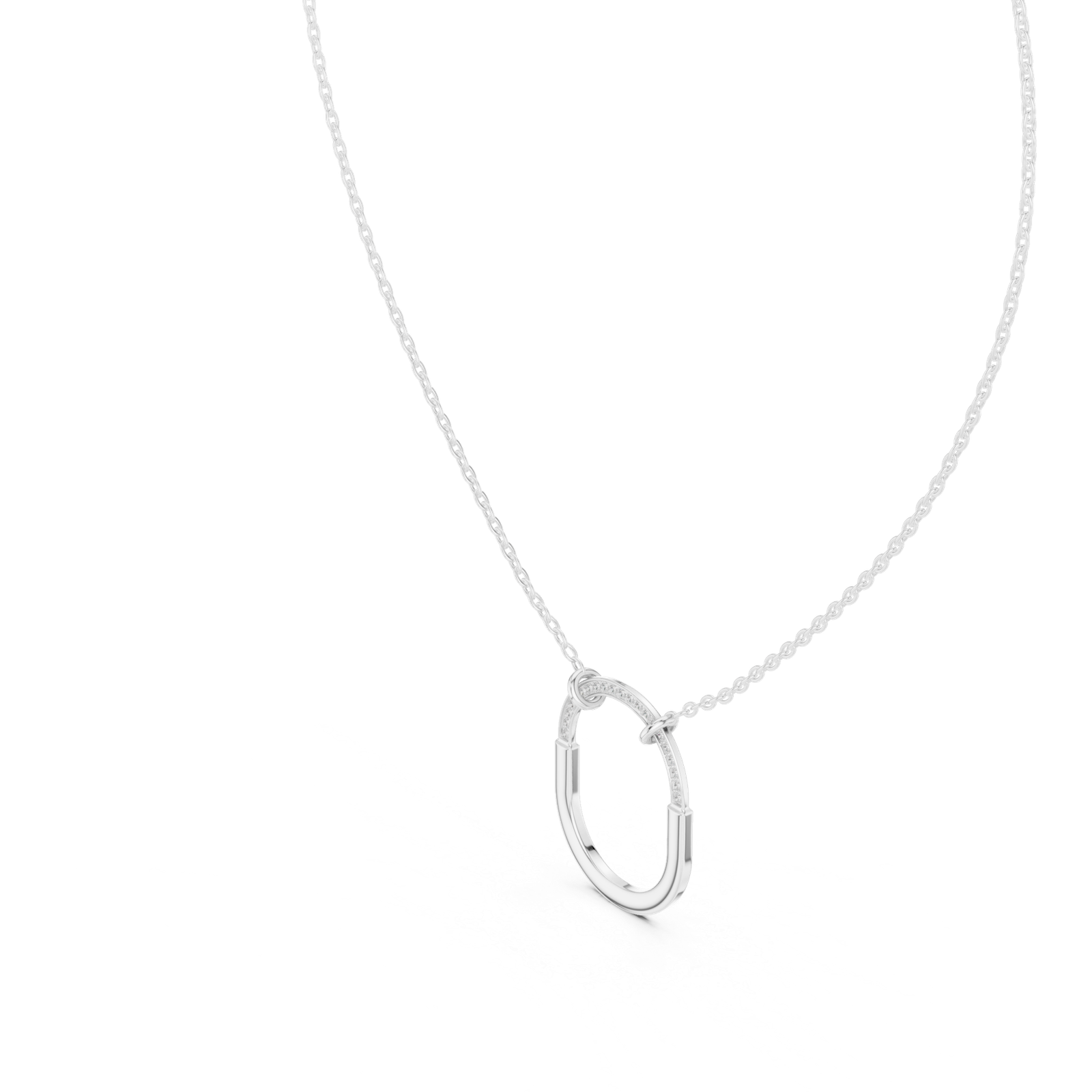 Élan Open Oval Minimal Pendant