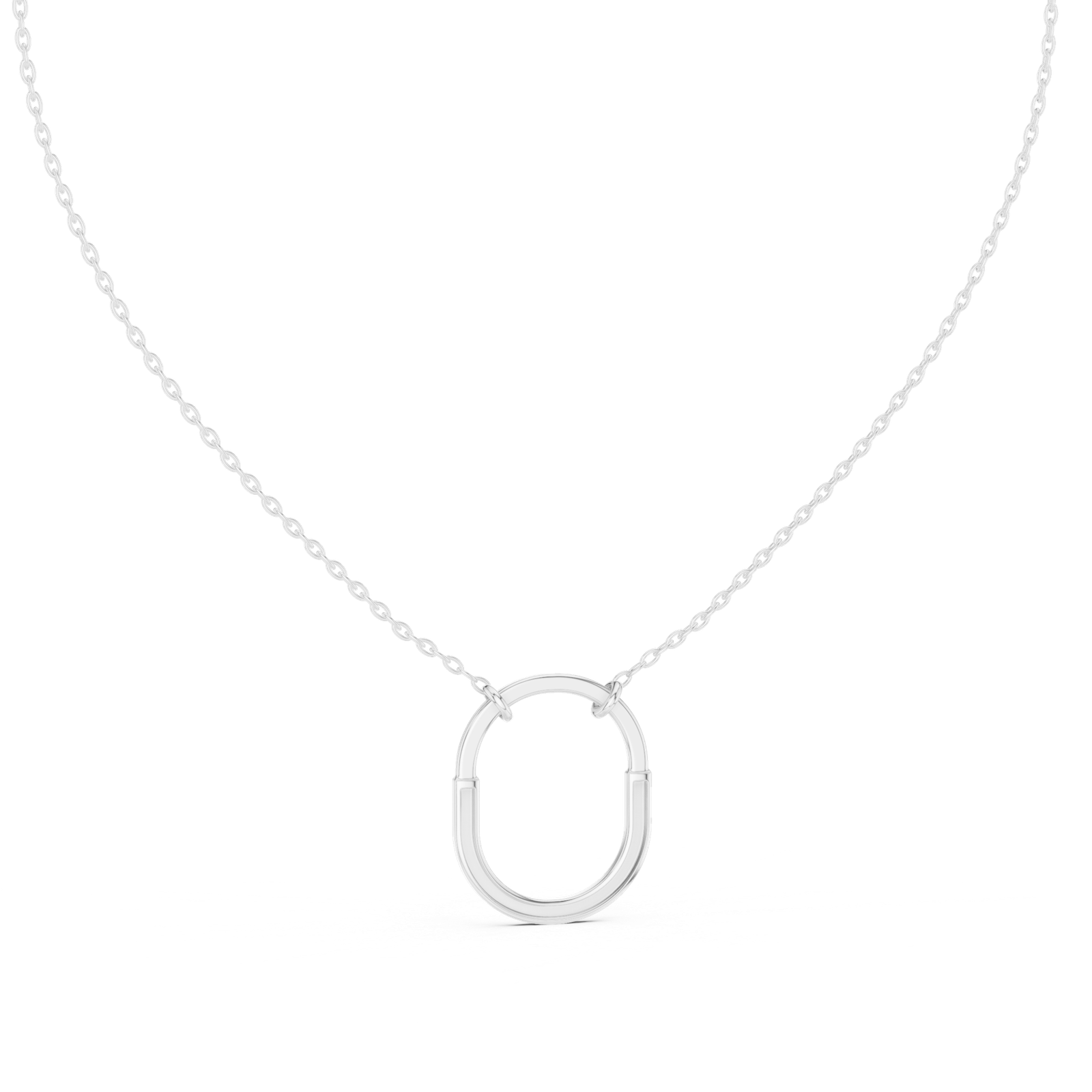 Élan Open Oval Minimal Pendant