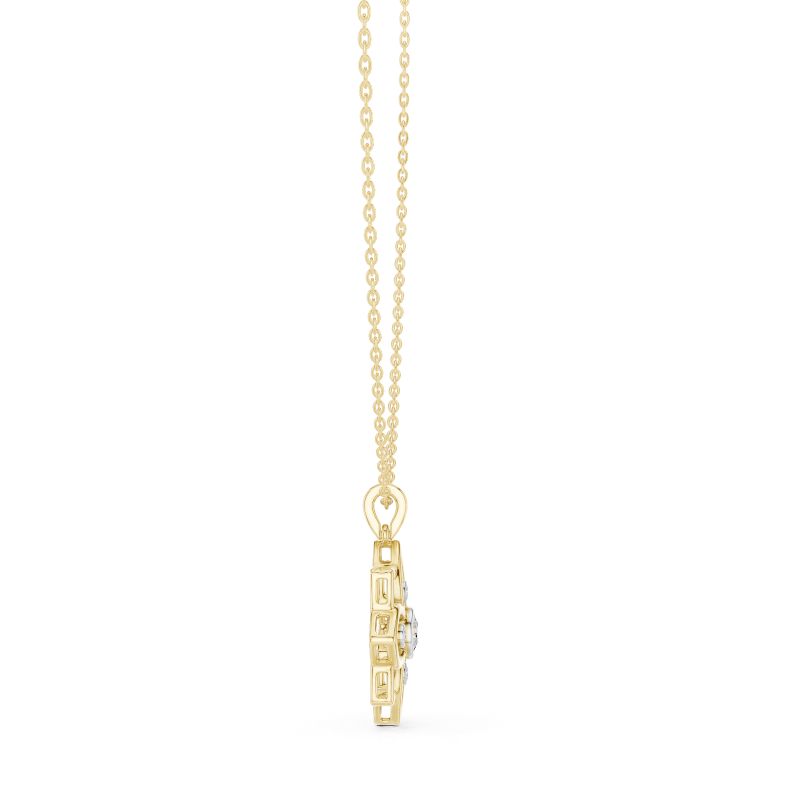 Aurelia Floral Mandala Pendant