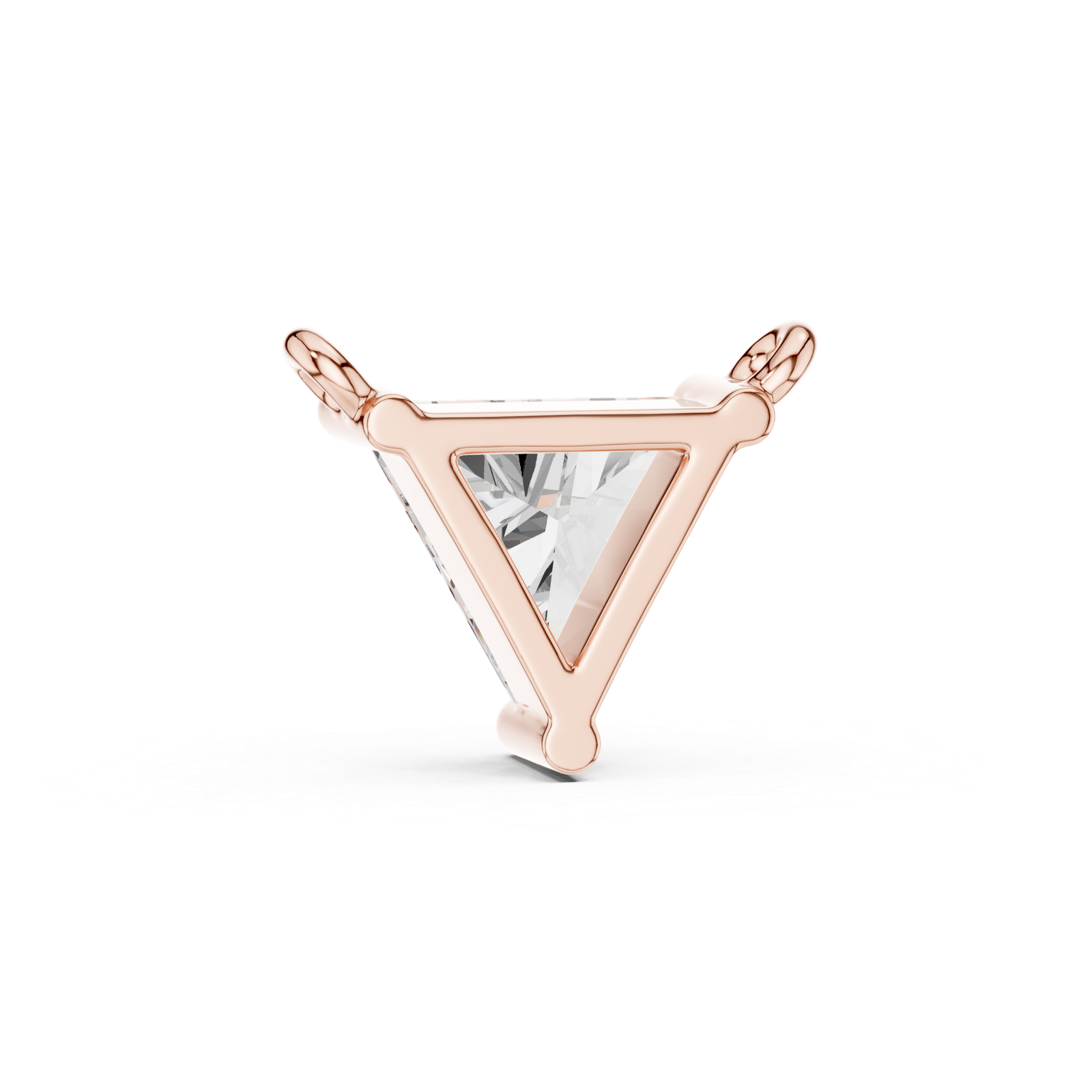 Seraphine Triangle Solitaire Pendant