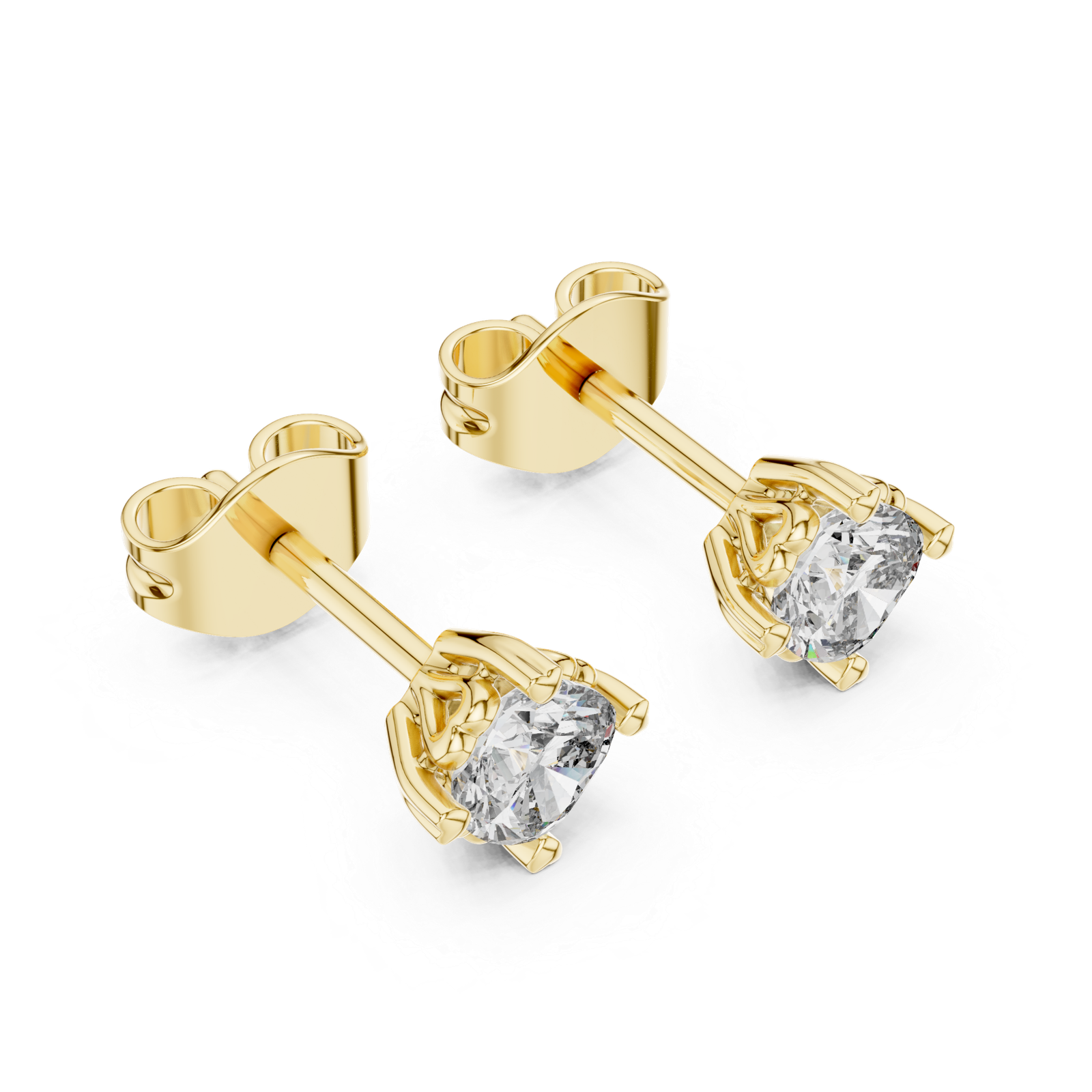 Liora Mixed Cut Diamond Hoop Earrings