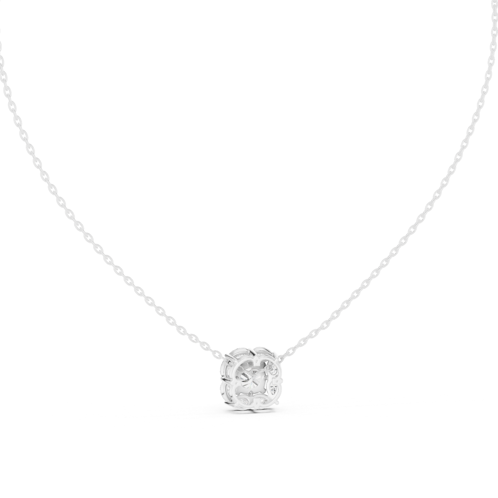 Aviana Cushion Pear Cluster Pendant