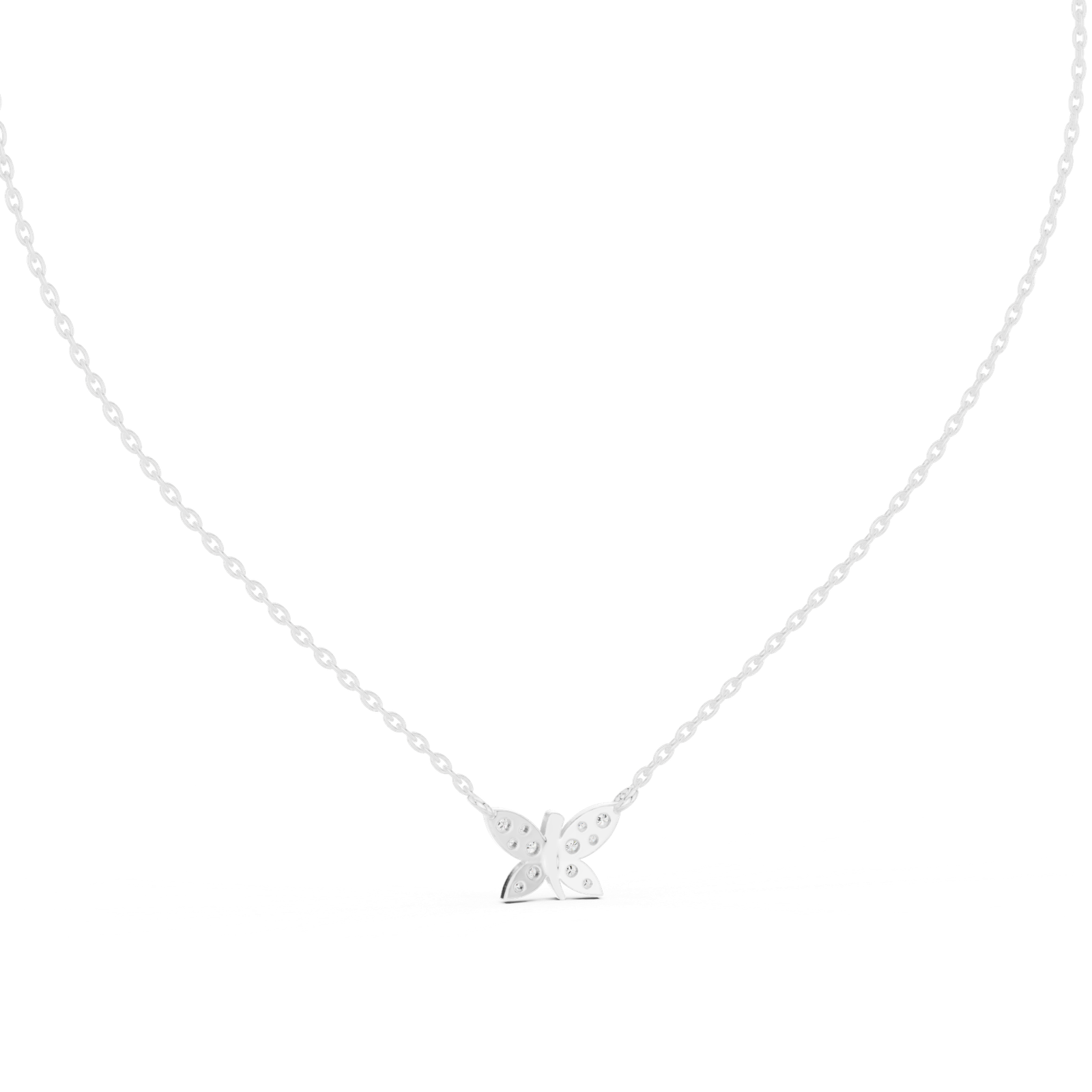 Bellissima Butterfly Diamond Pendant