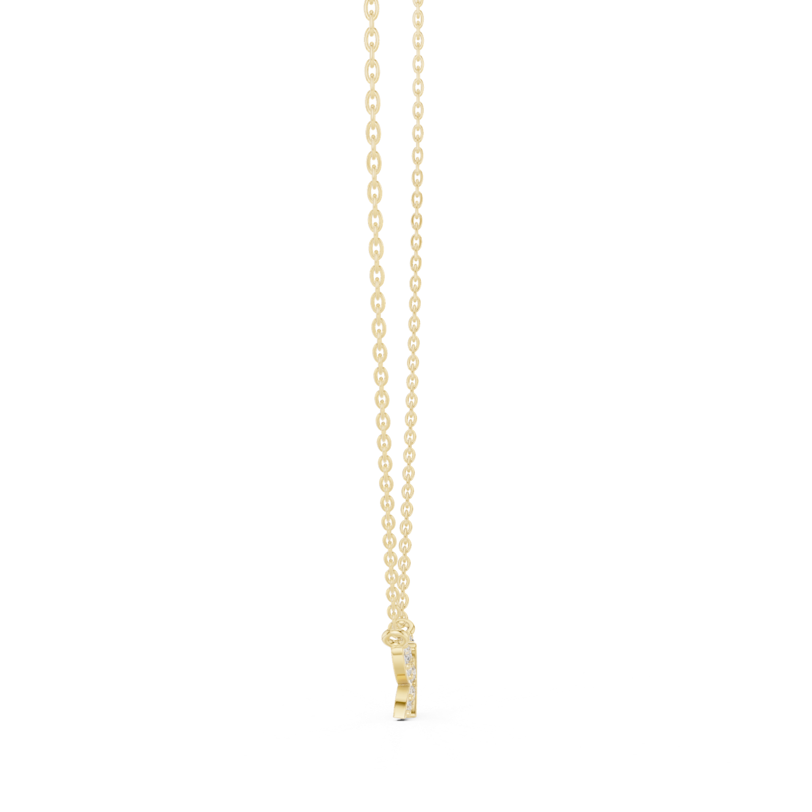 Bellissima Butterfly Diamond Pendant