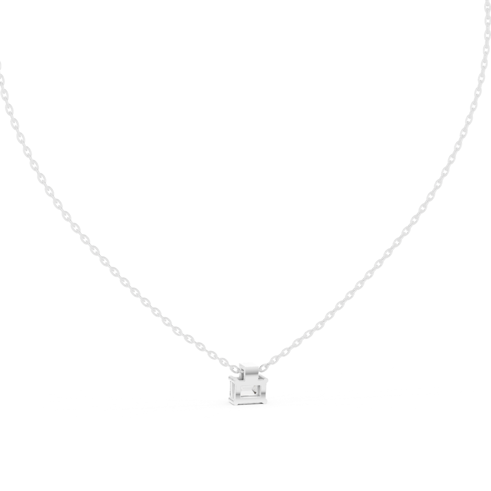 Vespera Emerald Accent Pendant