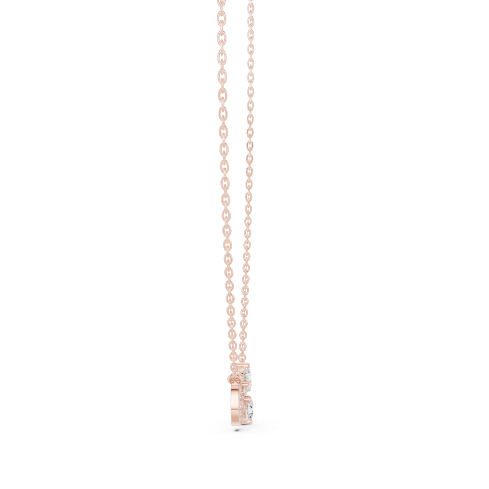 Orlena Infinity Pear Pendant