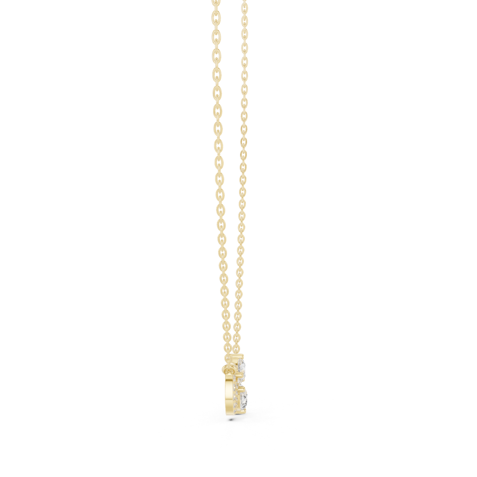 Orlena Infinity Pear Pendant