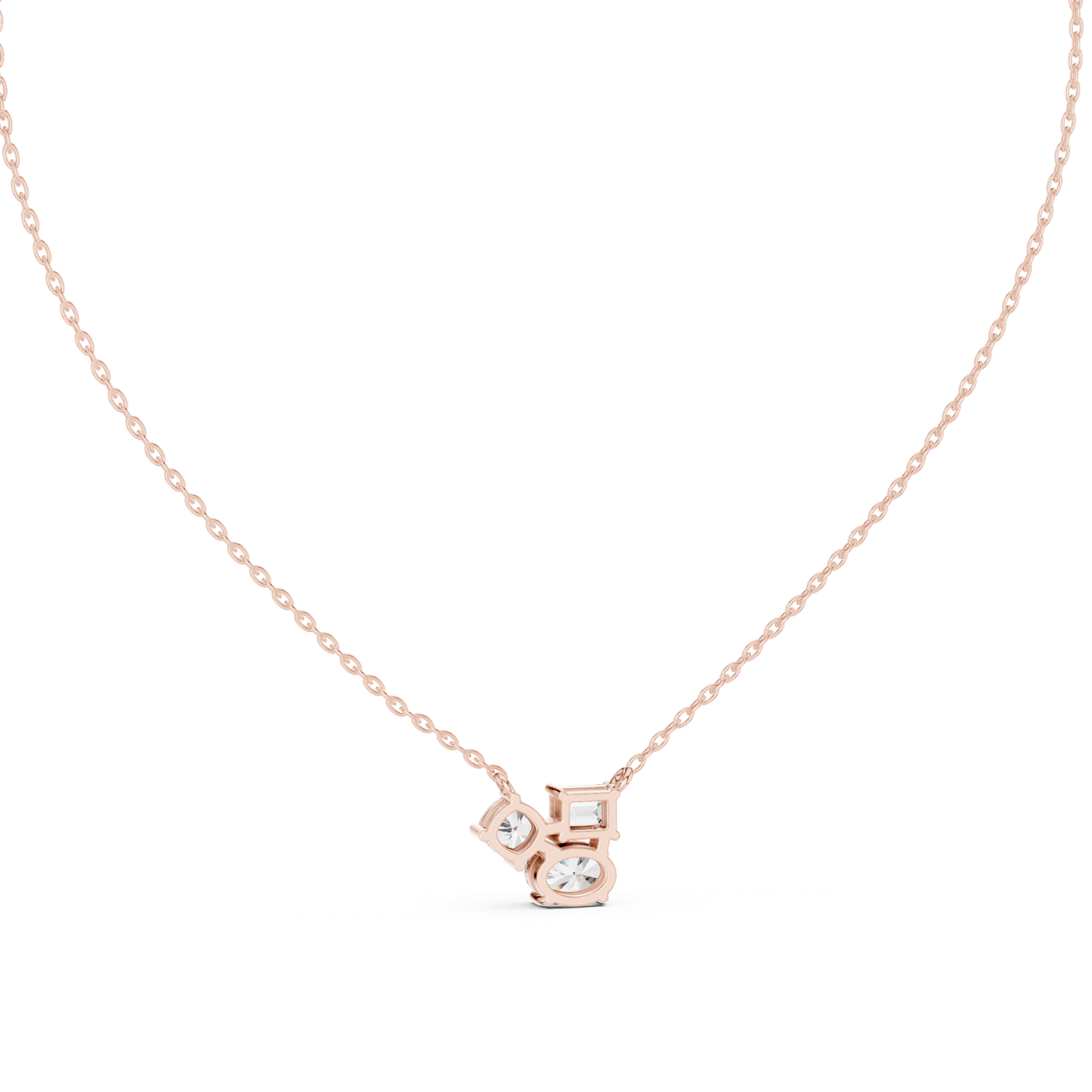 Calista Mixed Shape Trio Pendant
