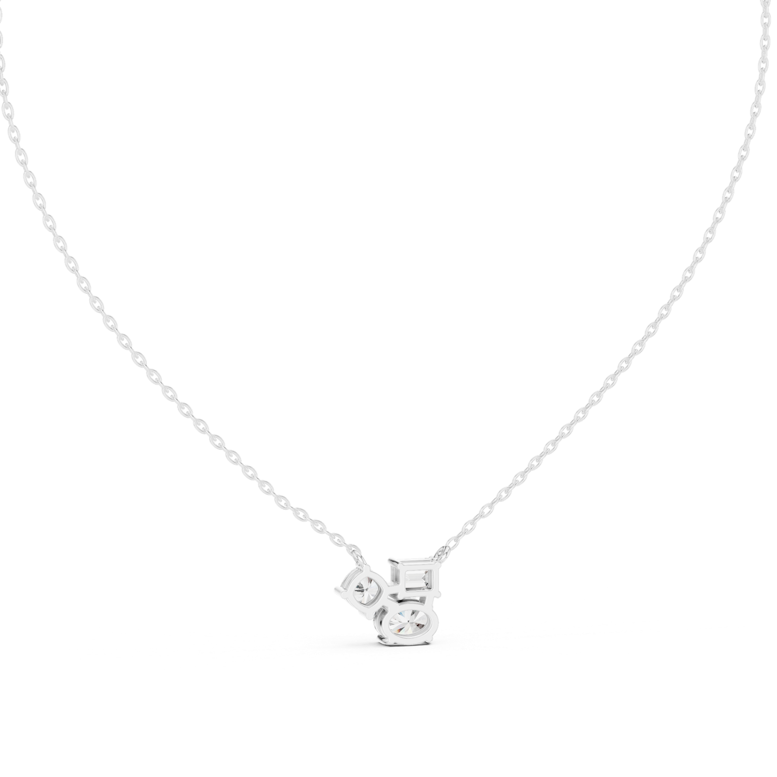 Calista Mixed Shape Trio Pendant