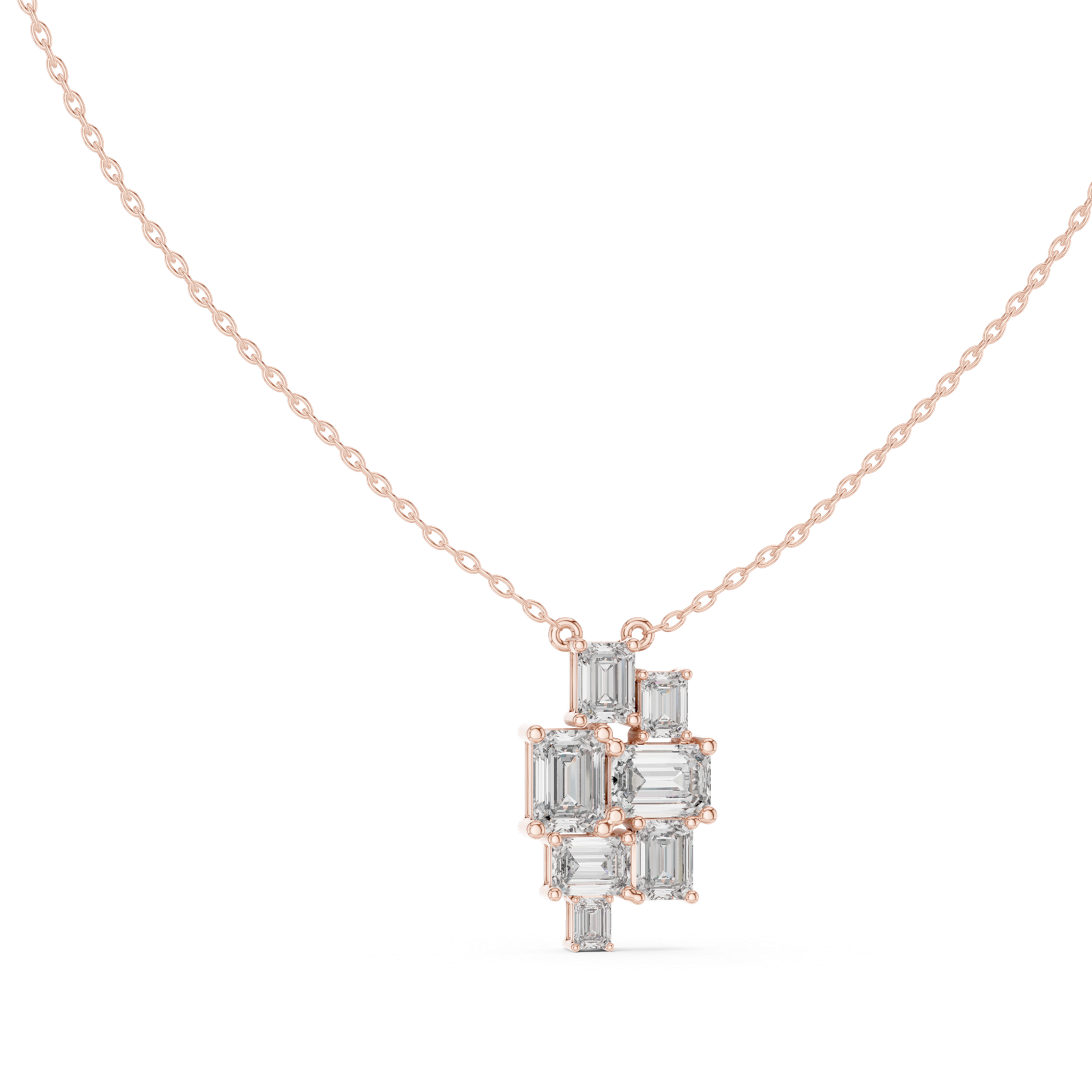 Vienna Emerald Mosaic Pendant