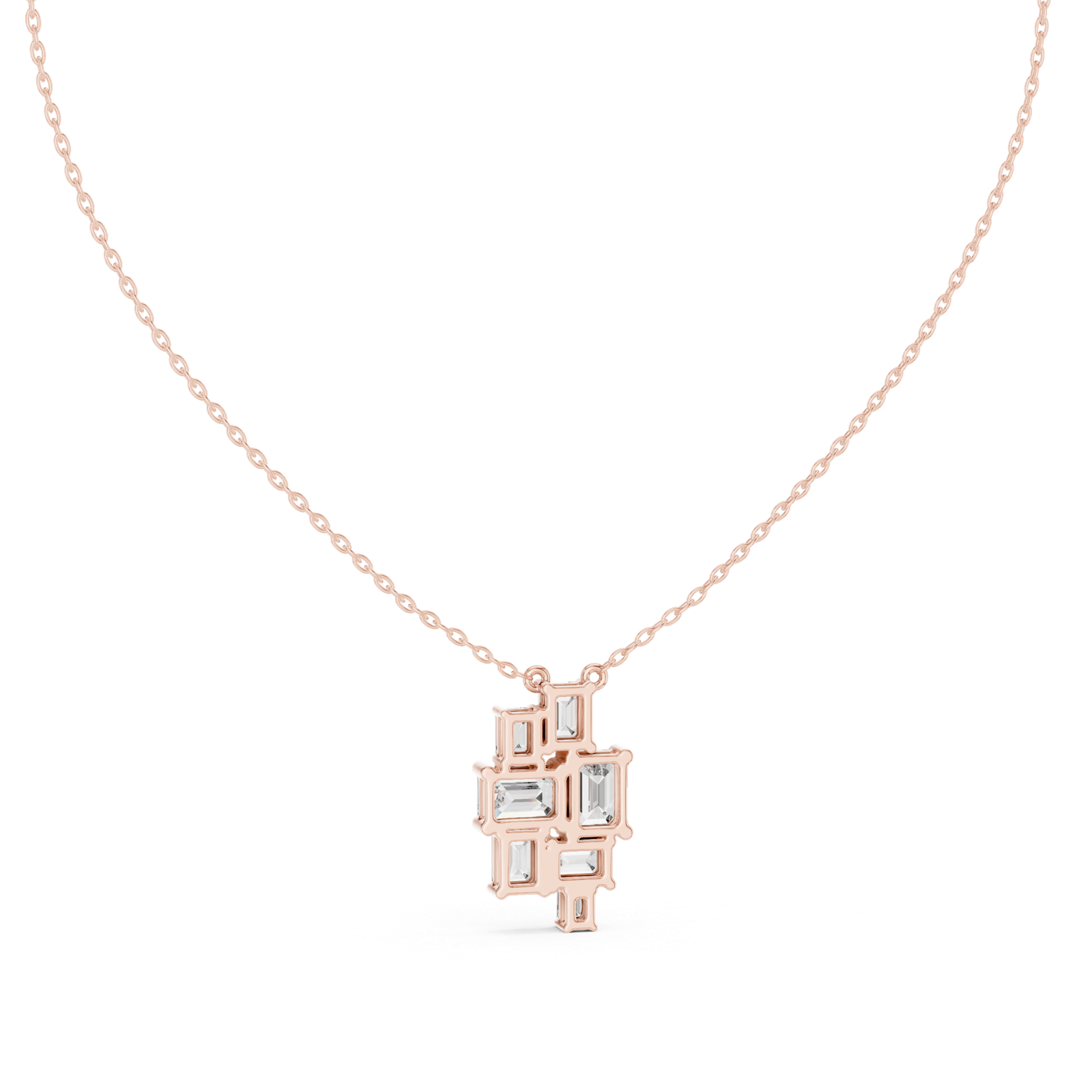 Vienna Emerald Mosaic Pendant