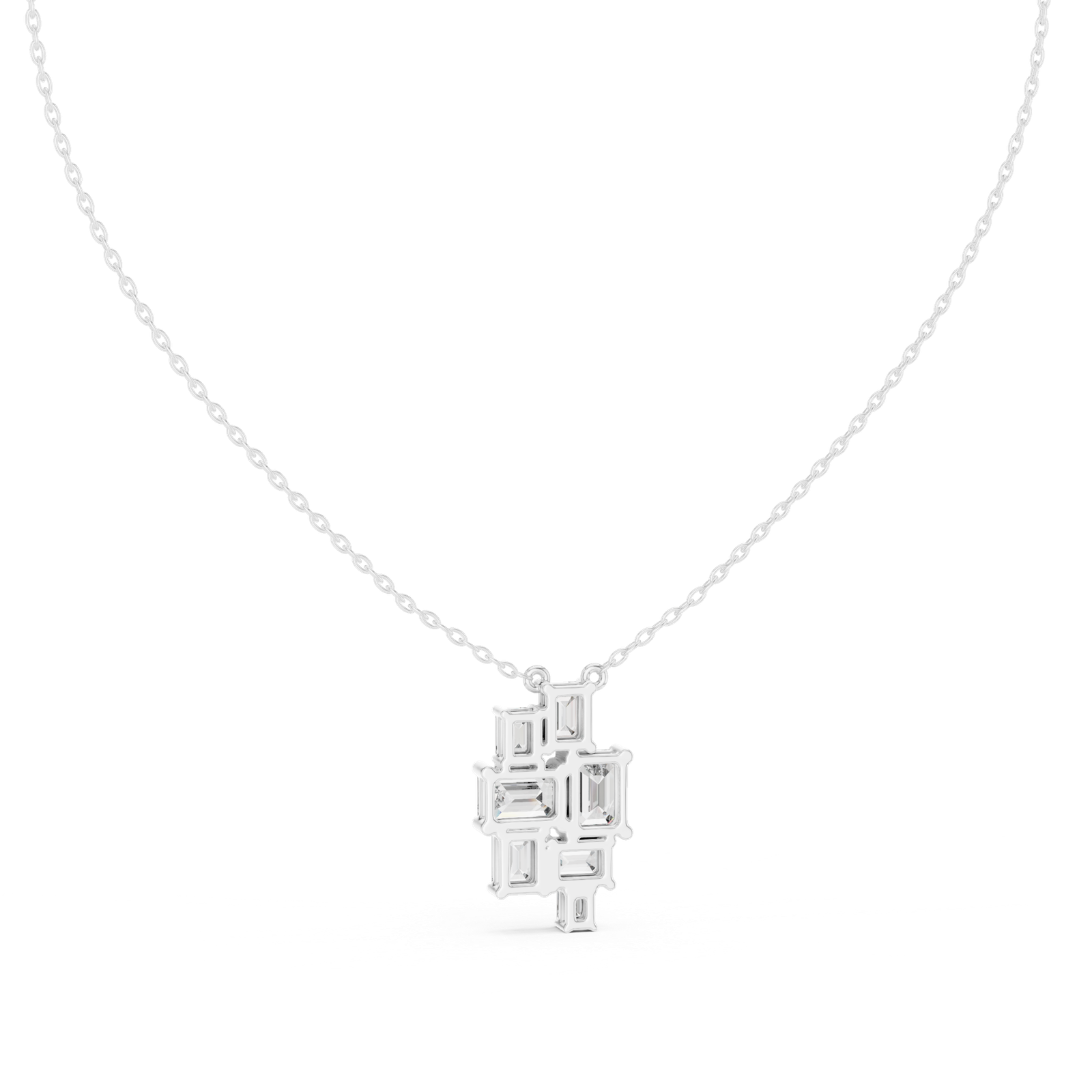 Vienna Emerald Mosaic Pendant