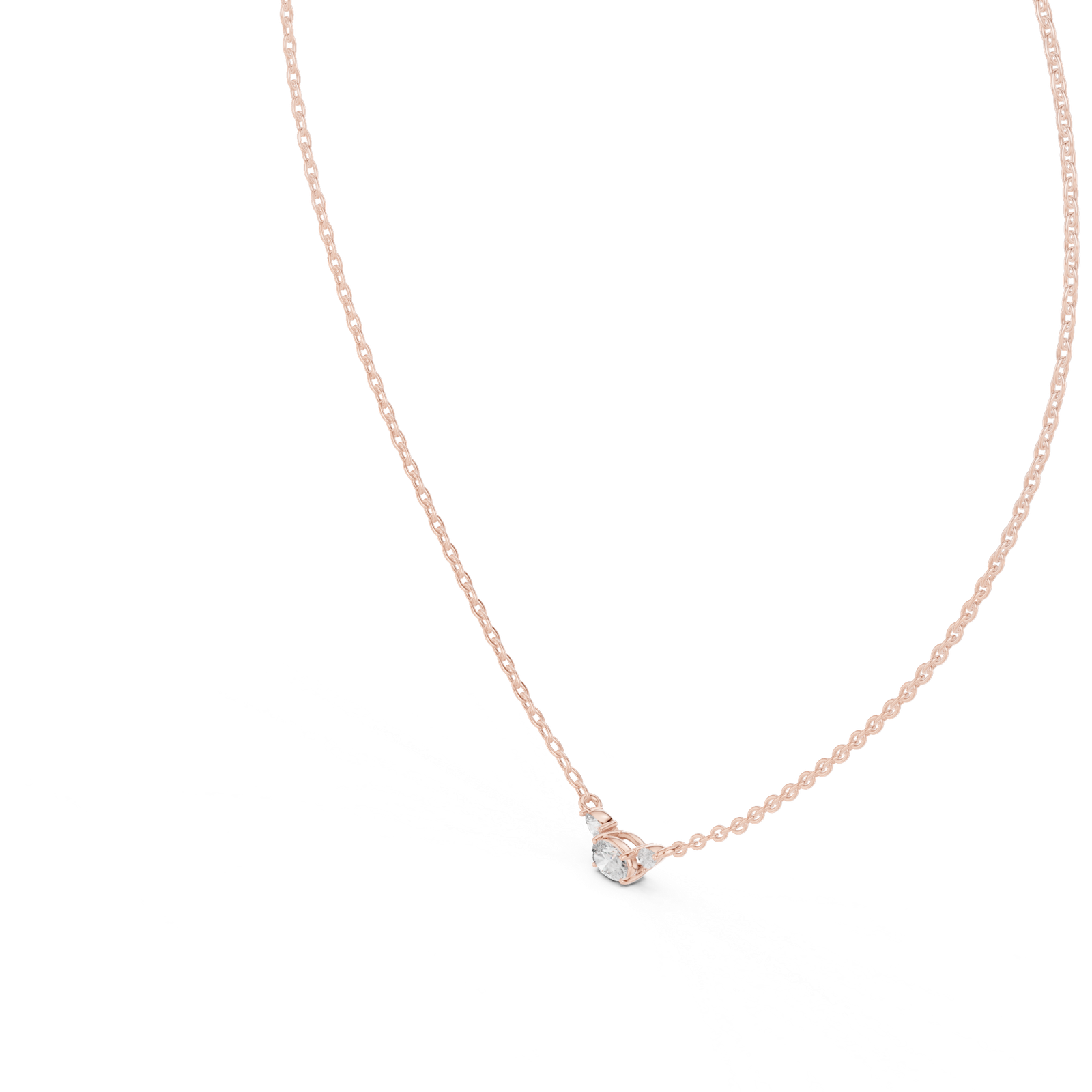 Nerissa Chevron Drop Pendant