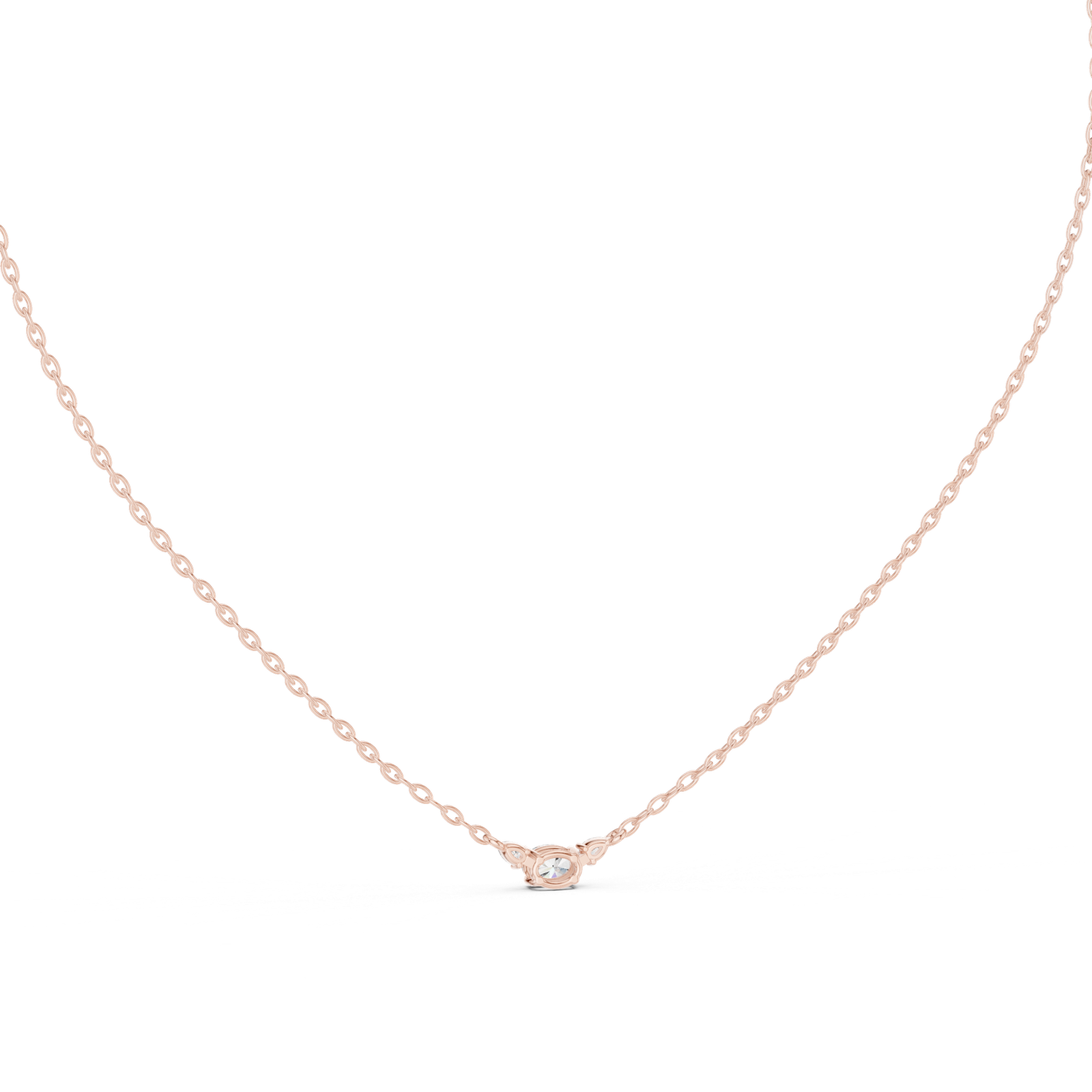 Nerissa Chevron Drop Pendant