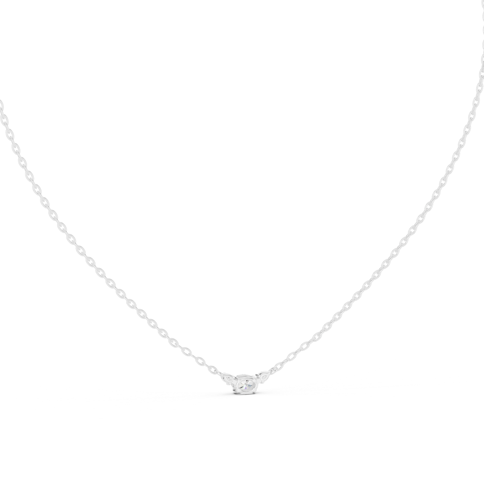 Nerissa Chevron Drop Pendant