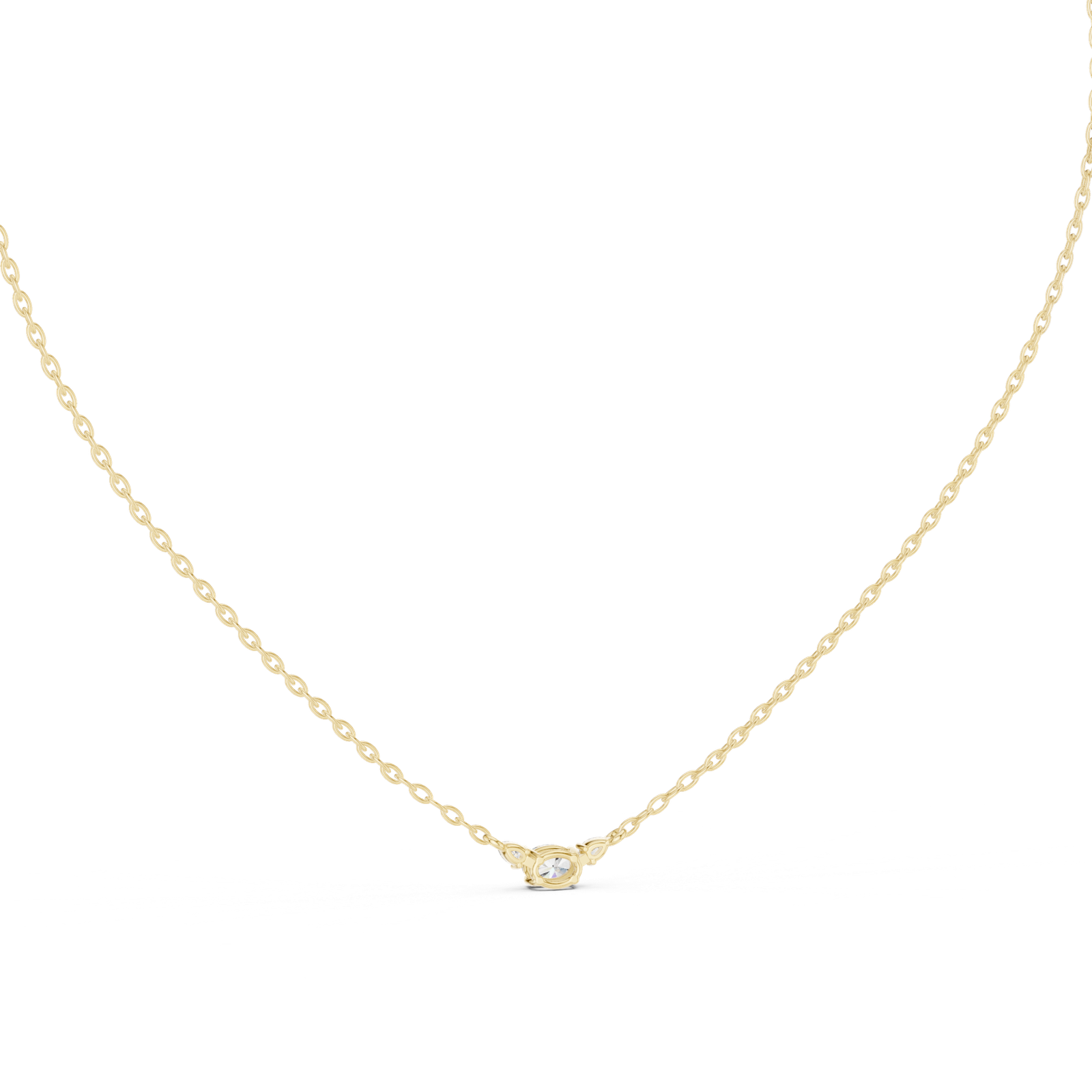Nerissa Chevron Drop Pendant