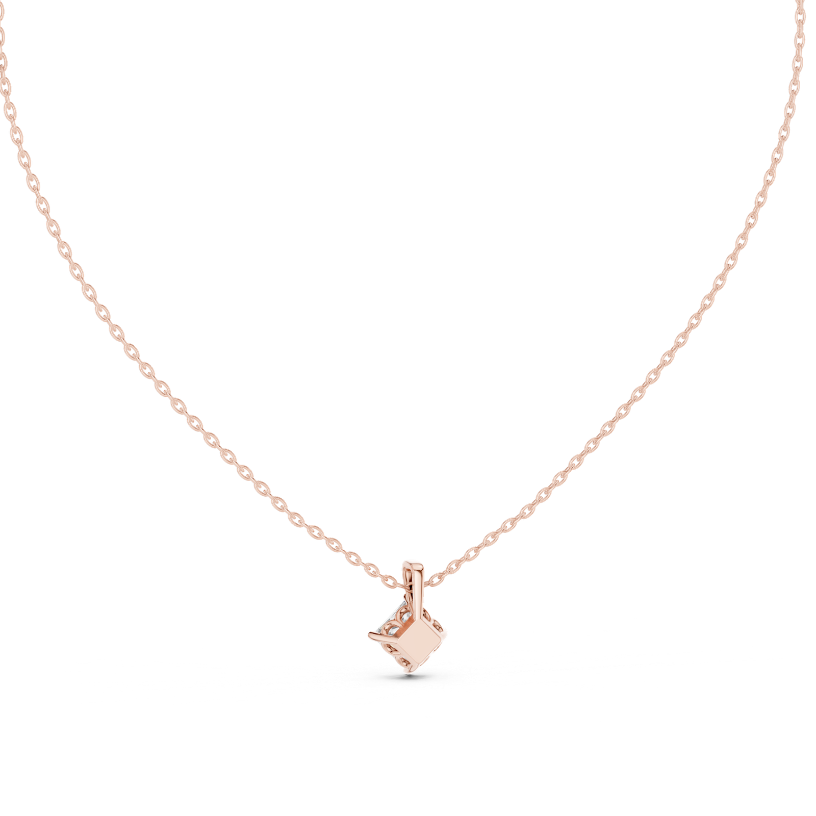 Evelina Princess Solitaire Pendant