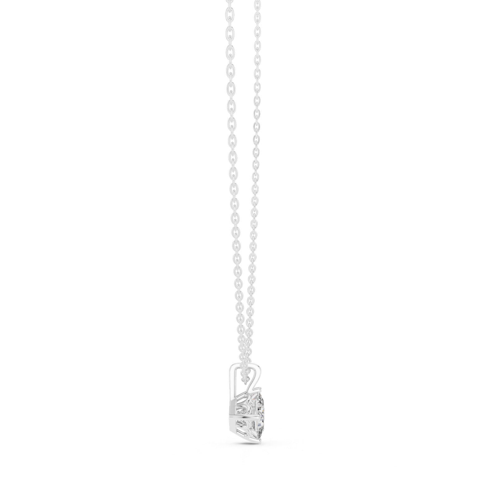 Evelina Princess Solitaire Pendant