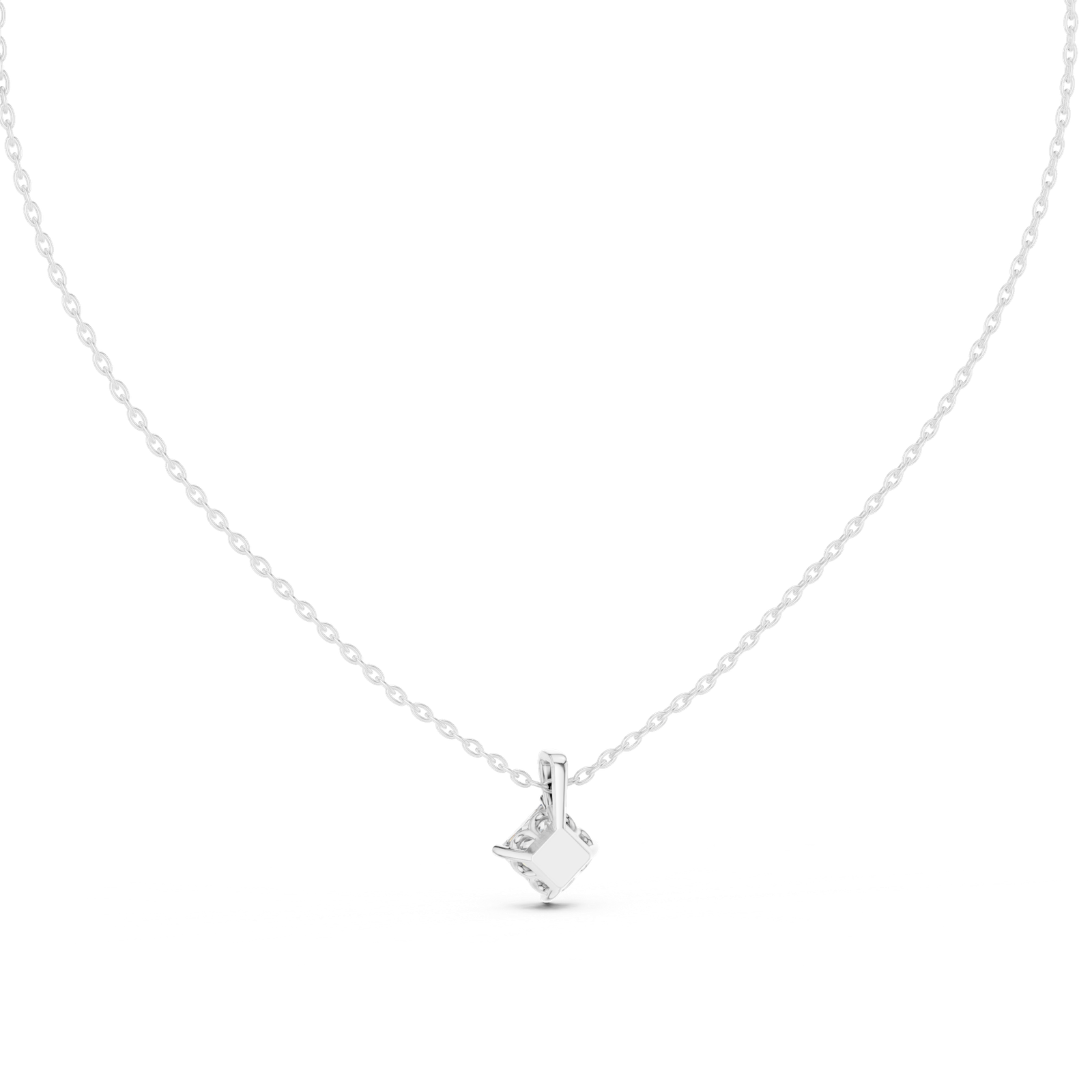 Evelina Princess Solitaire Pendant