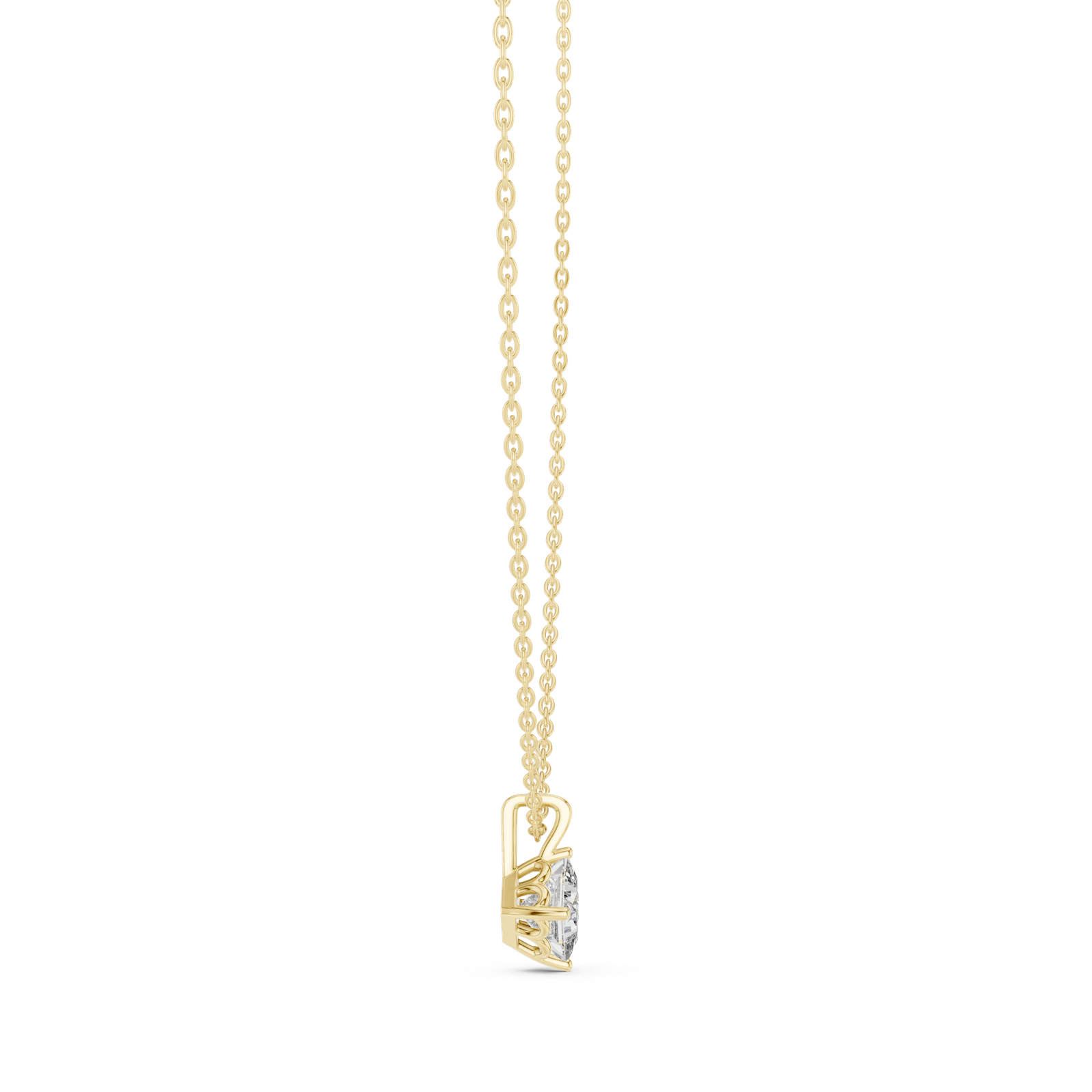 Evelina Princess Solitaire Pendant