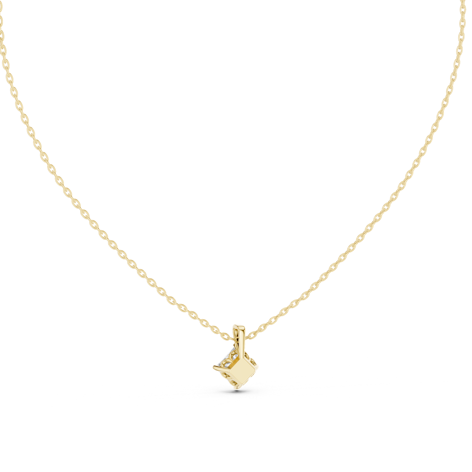 Evelina Princess Solitaire Pendant
