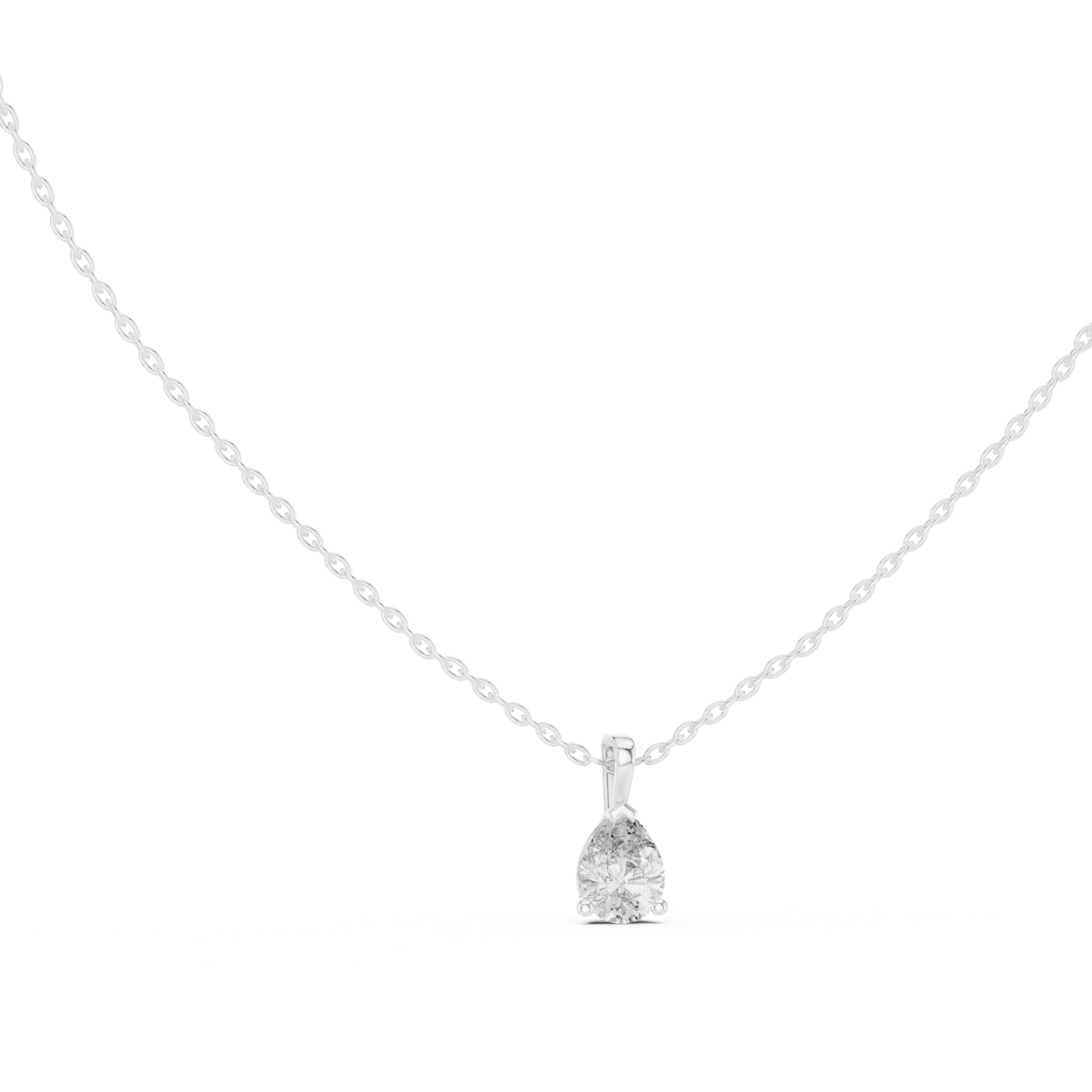 Vittoria Pear Minimal Pendant