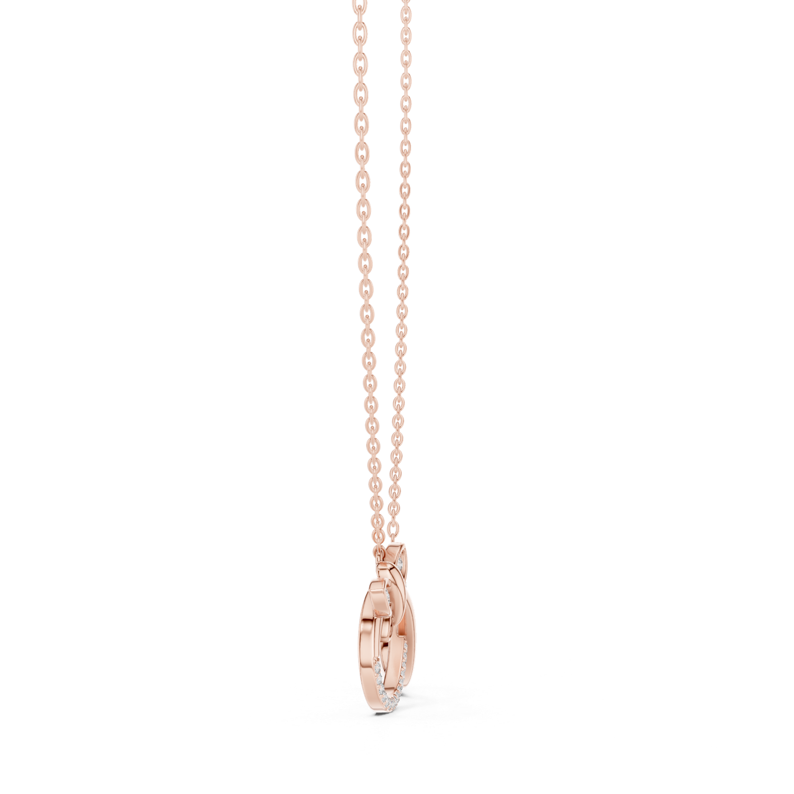 Delphine Infinity Butterfly Pendant