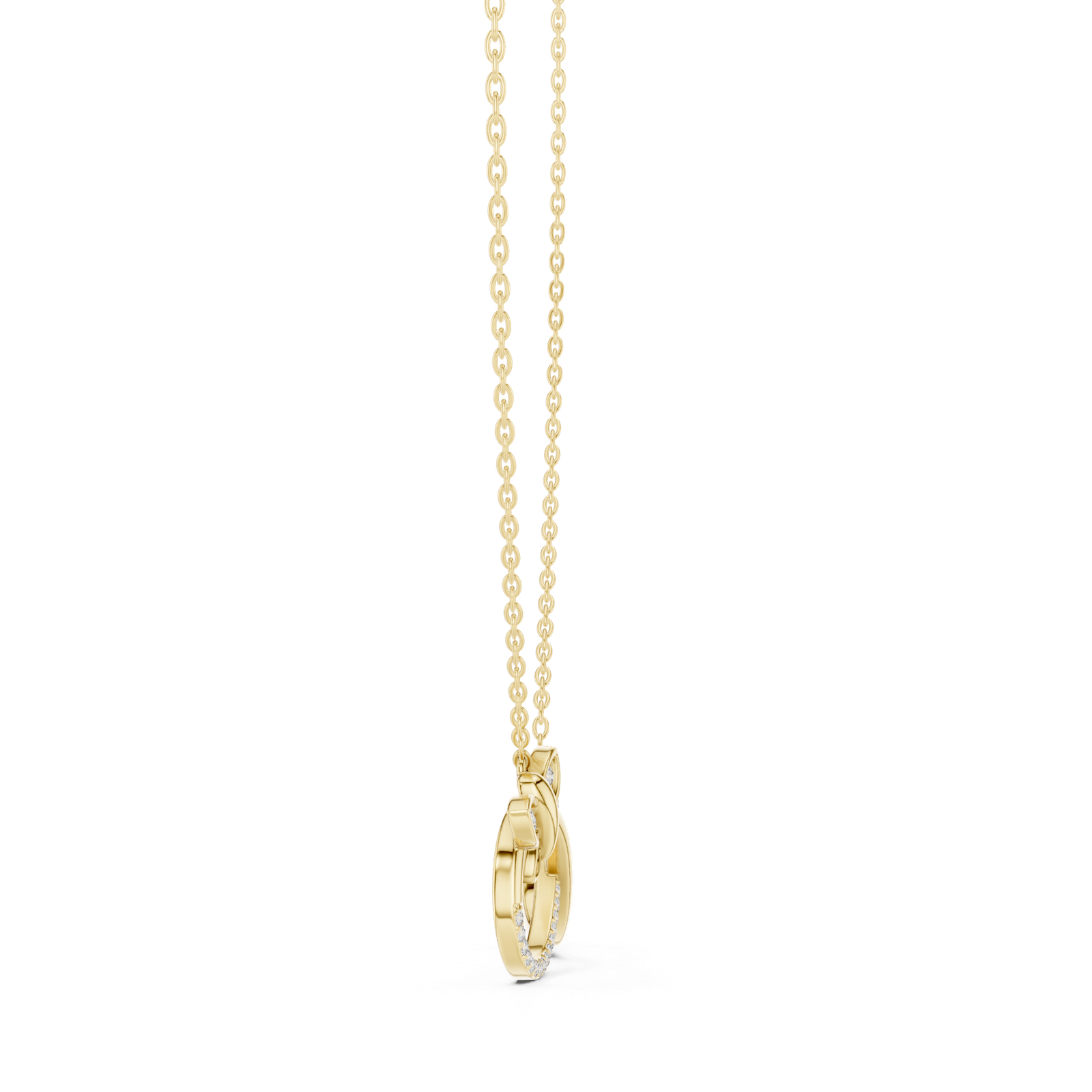 Delphine Infinity Butterfly Pendant