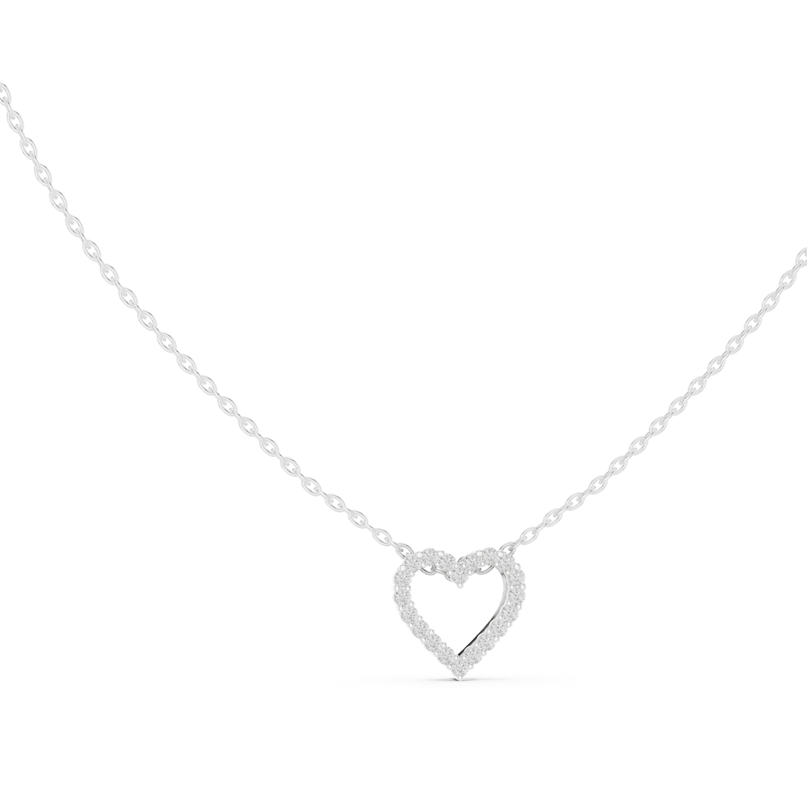 Elodie Open Heart Pendant