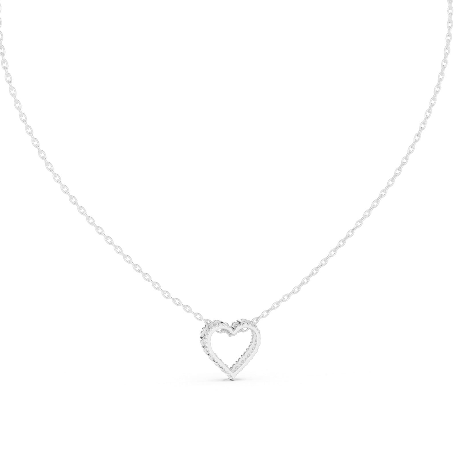Elodie Open Heart Pendant